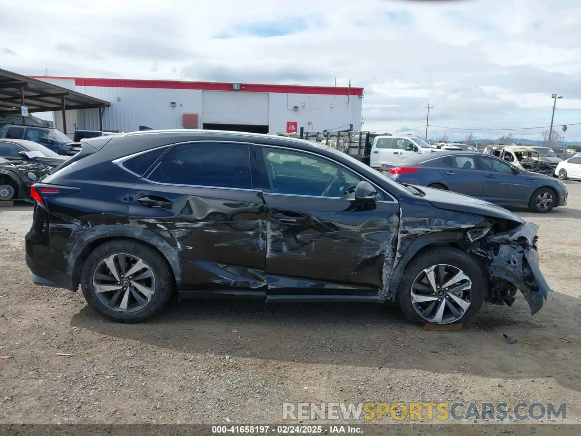 13 Photograph of a damaged car JTJYARBZ0K2152235 LEXUS NX 300 2019