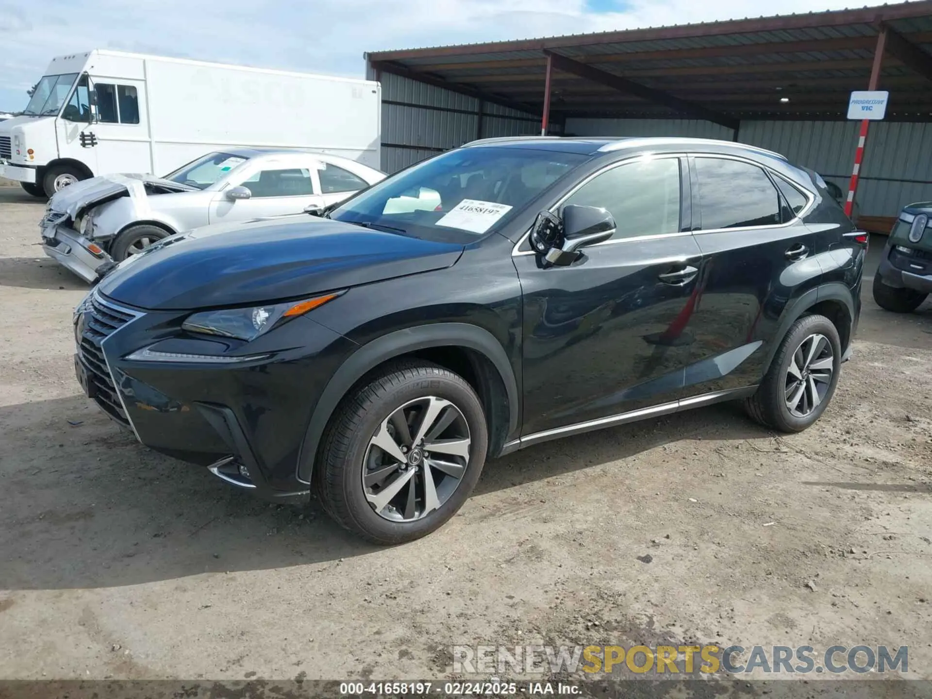 2 Photograph of a damaged car JTJYARBZ0K2152235 LEXUS NX 300 2019