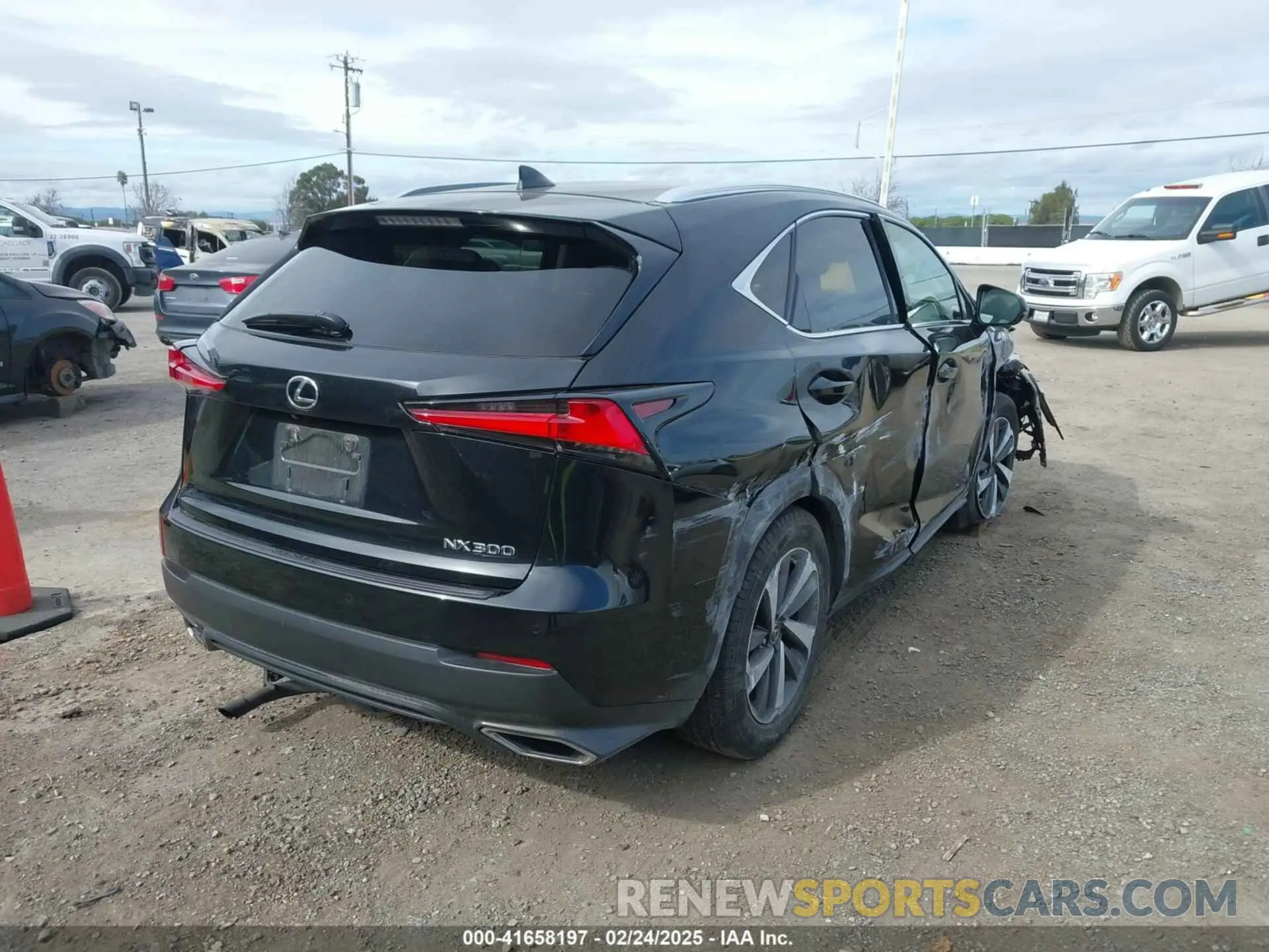 4 Photograph of a damaged car JTJYARBZ0K2152235 LEXUS NX 300 2019