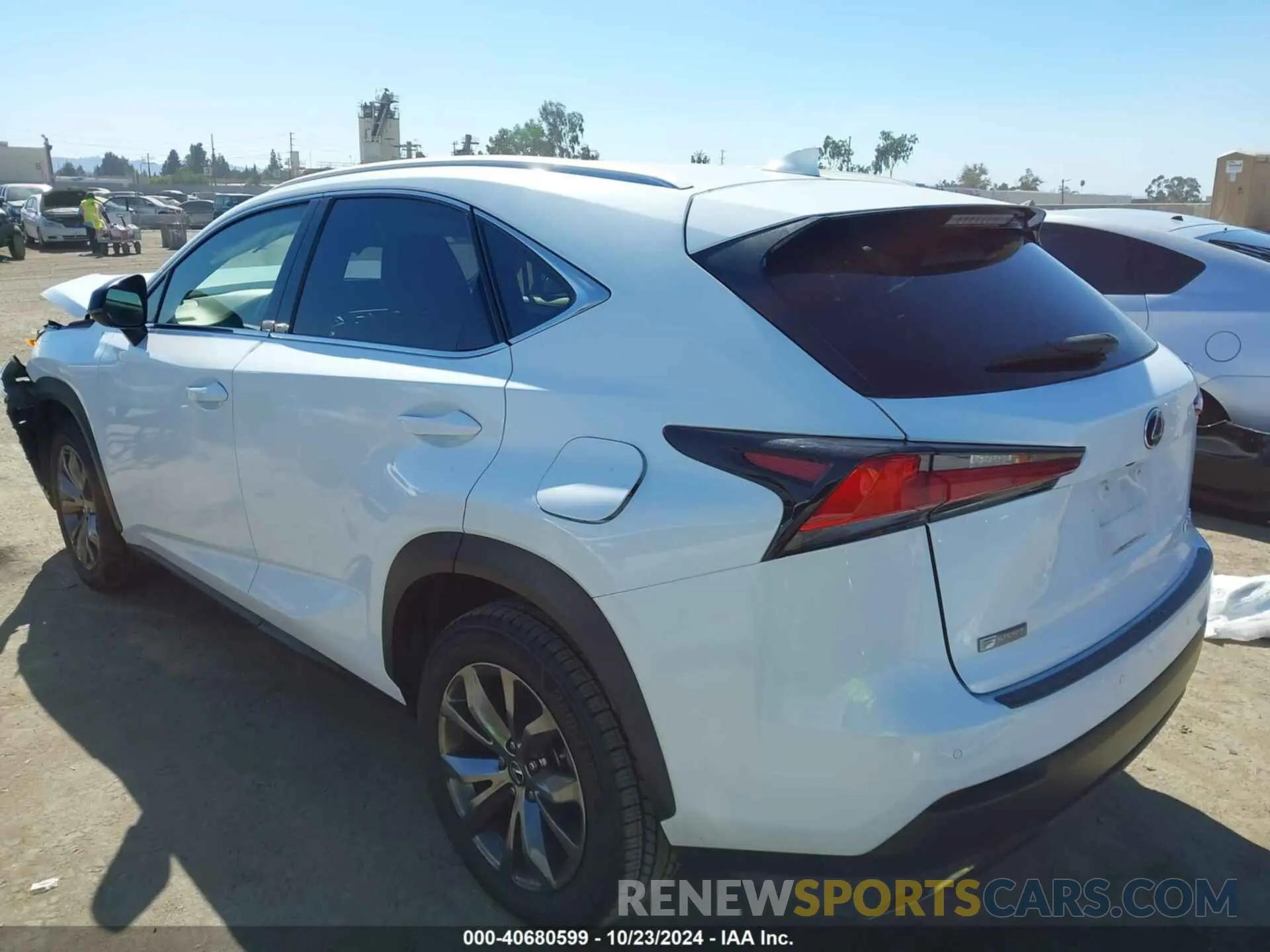 3 Photograph of a damaged car JTJYARBZ1K2137341 LEXUS NX 300 2019