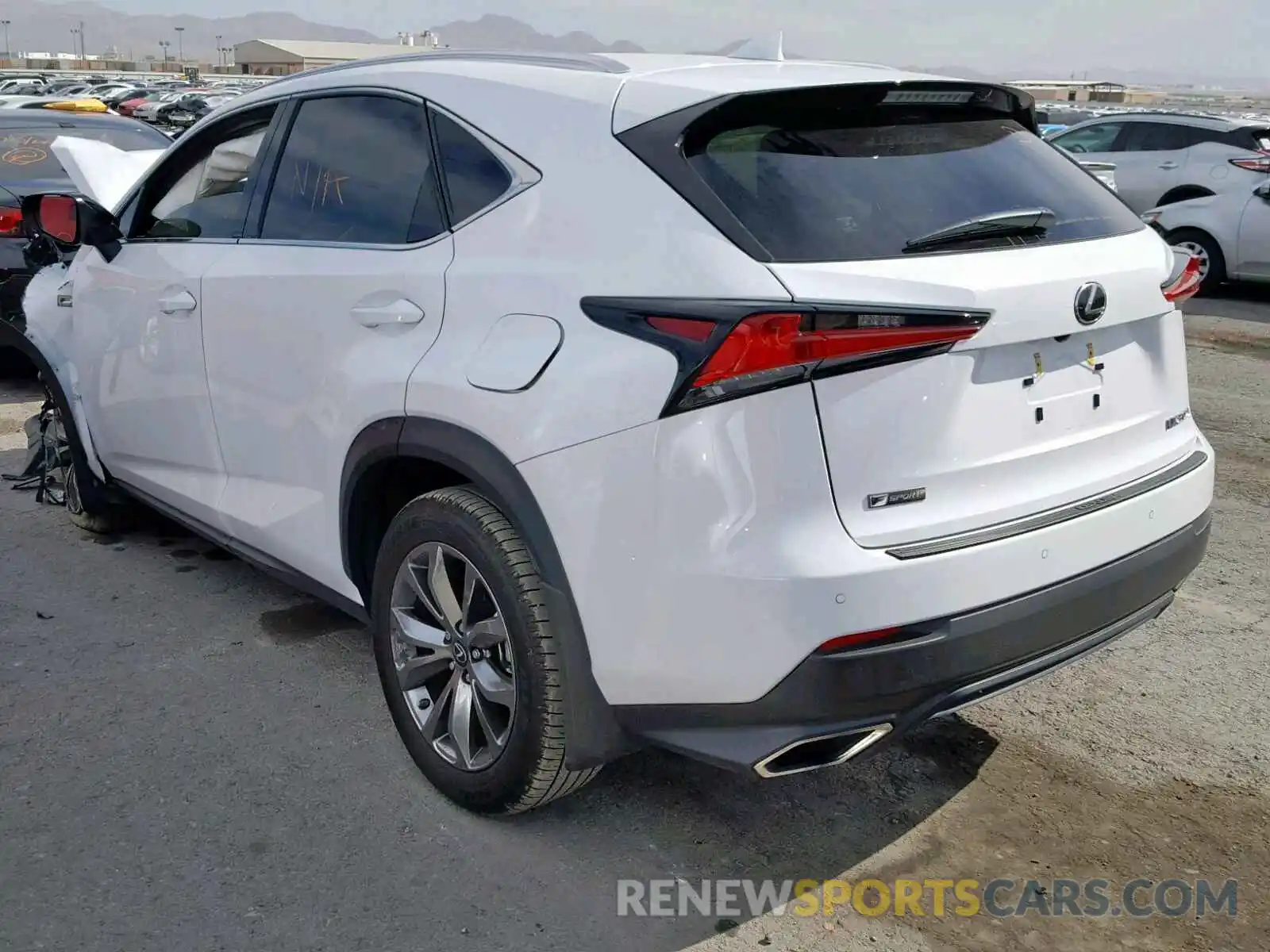 3 Photograph of a damaged car JTJYARBZ1K2138313 LEXUS NX 300 2019