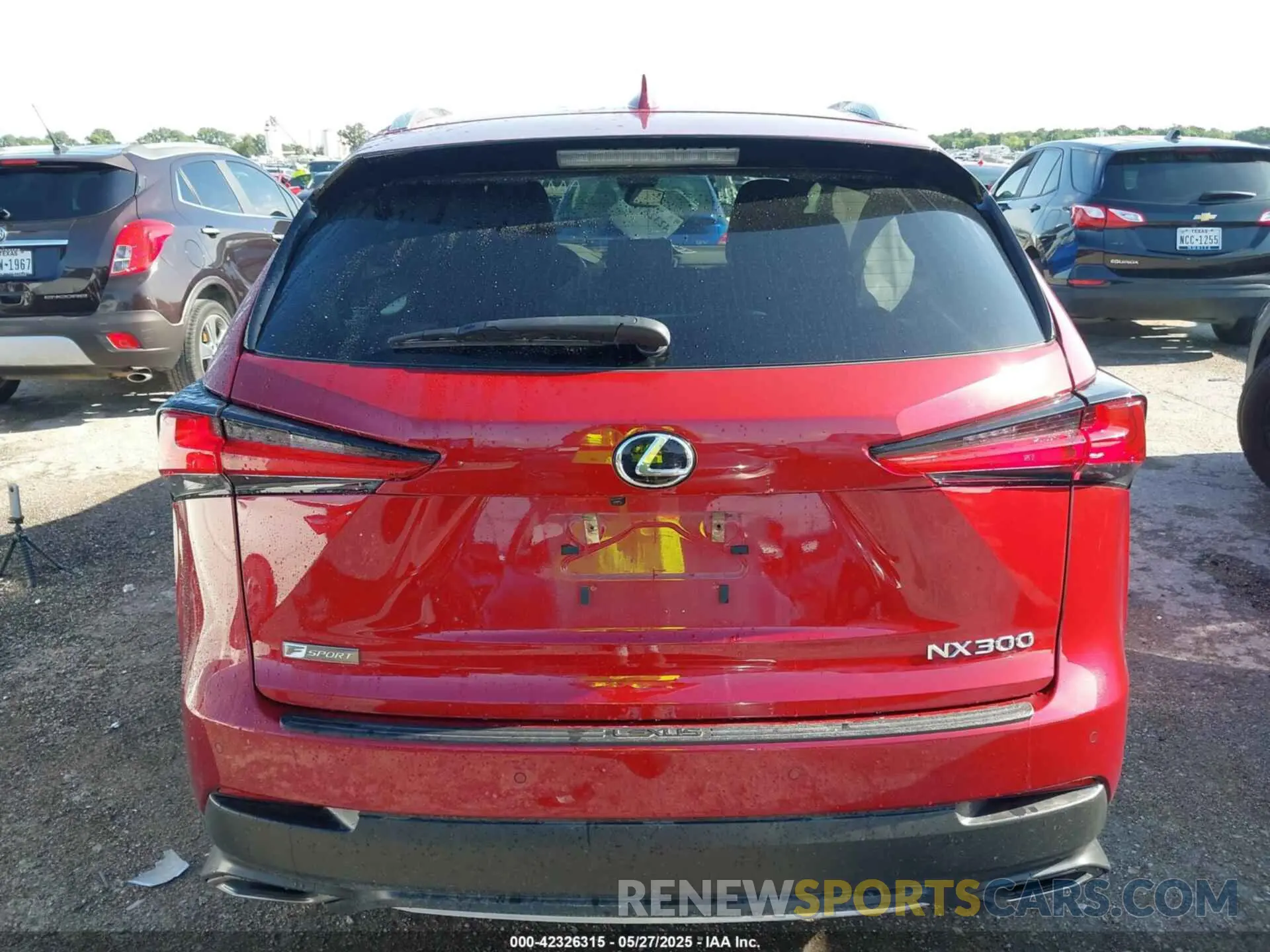 16 Photograph of a damaged car JTJYARBZ1K2138845 LEXUS NX 300 2019