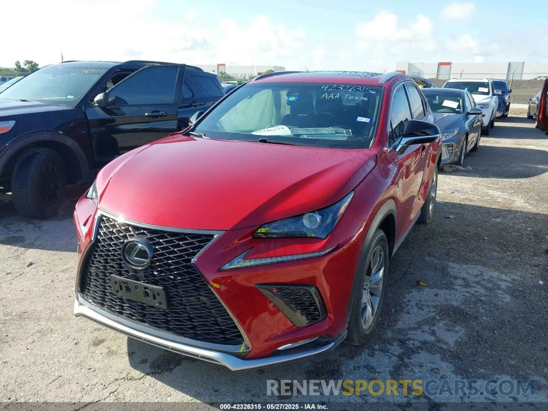 2 Photograph of a damaged car JTJYARBZ1K2138845 LEXUS NX 300 2019