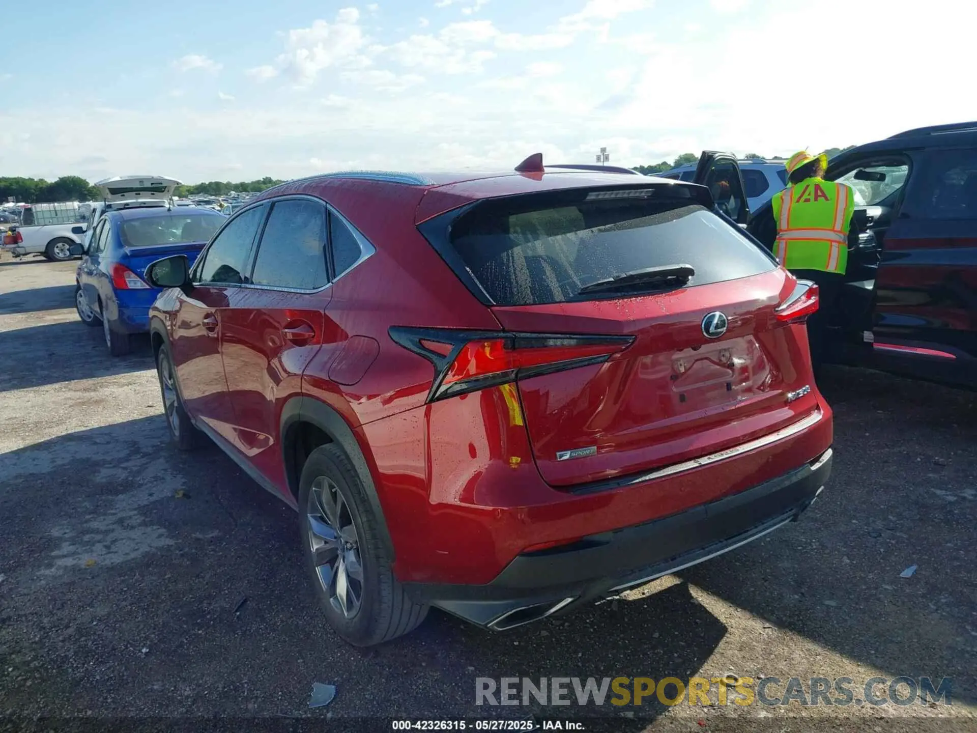 3 Photograph of a damaged car JTJYARBZ1K2138845 LEXUS NX 300 2019