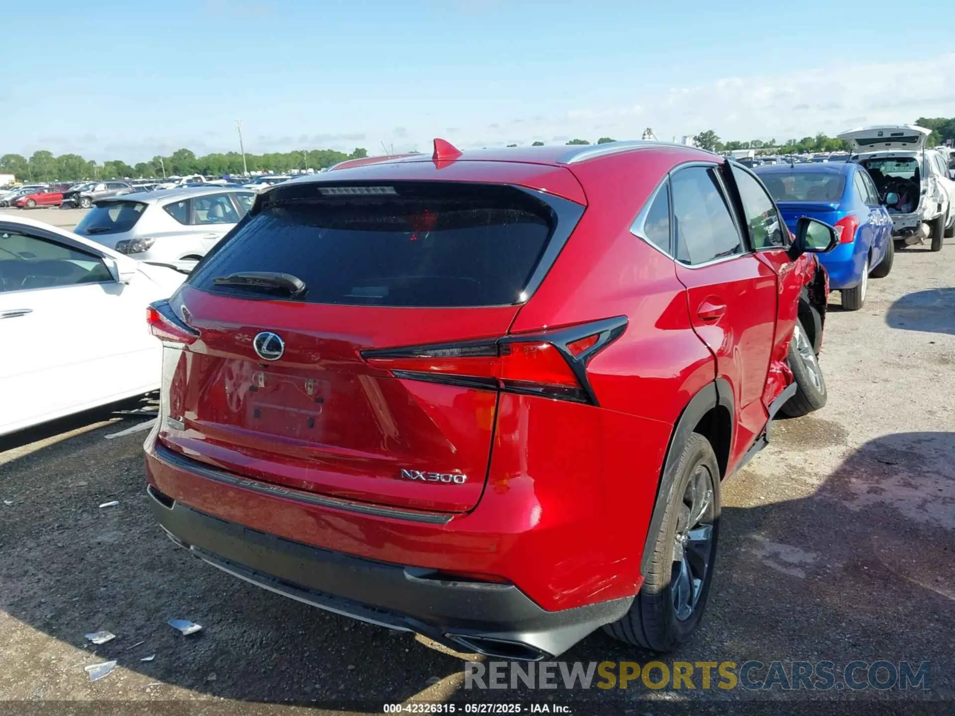 4 Photograph of a damaged car JTJYARBZ1K2138845 LEXUS NX 300 2019