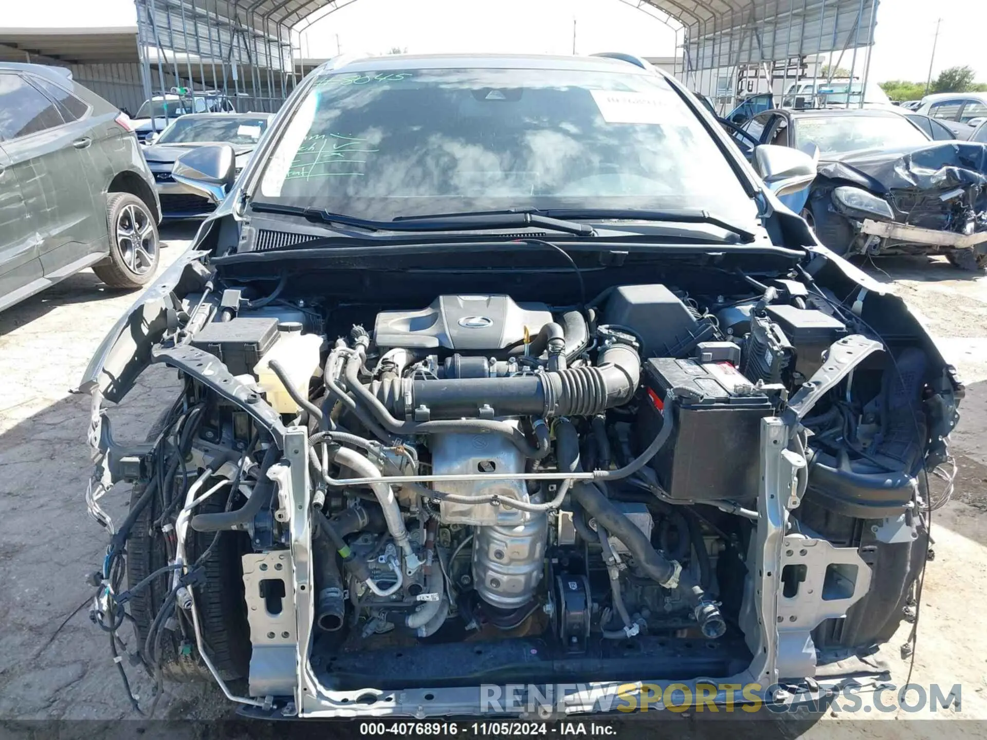 12 Photograph of a damaged car JTJYARBZ1K2142880 LEXUS NX 300 2019