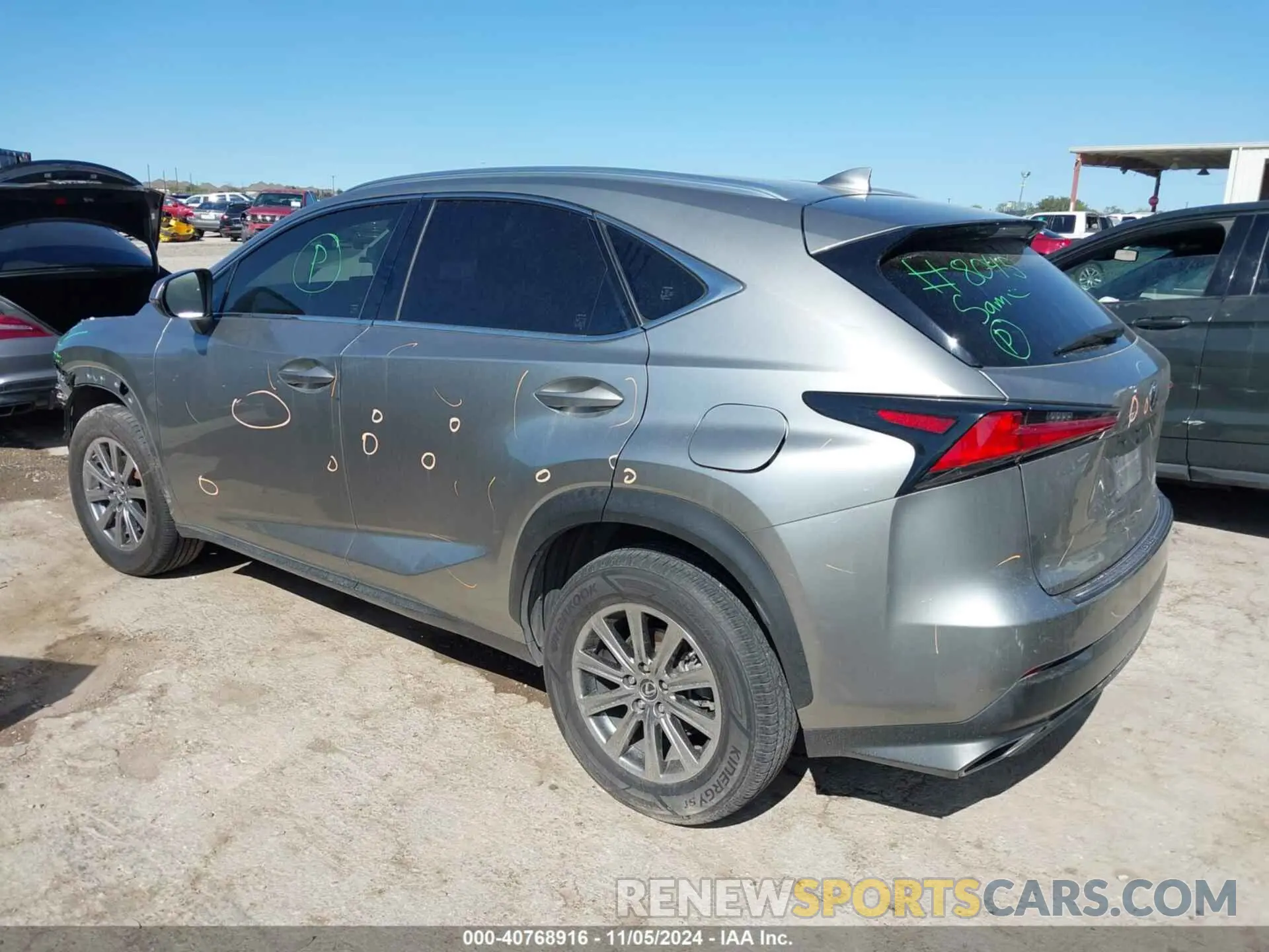 3 Photograph of a damaged car JTJYARBZ1K2142880 LEXUS NX 300 2019