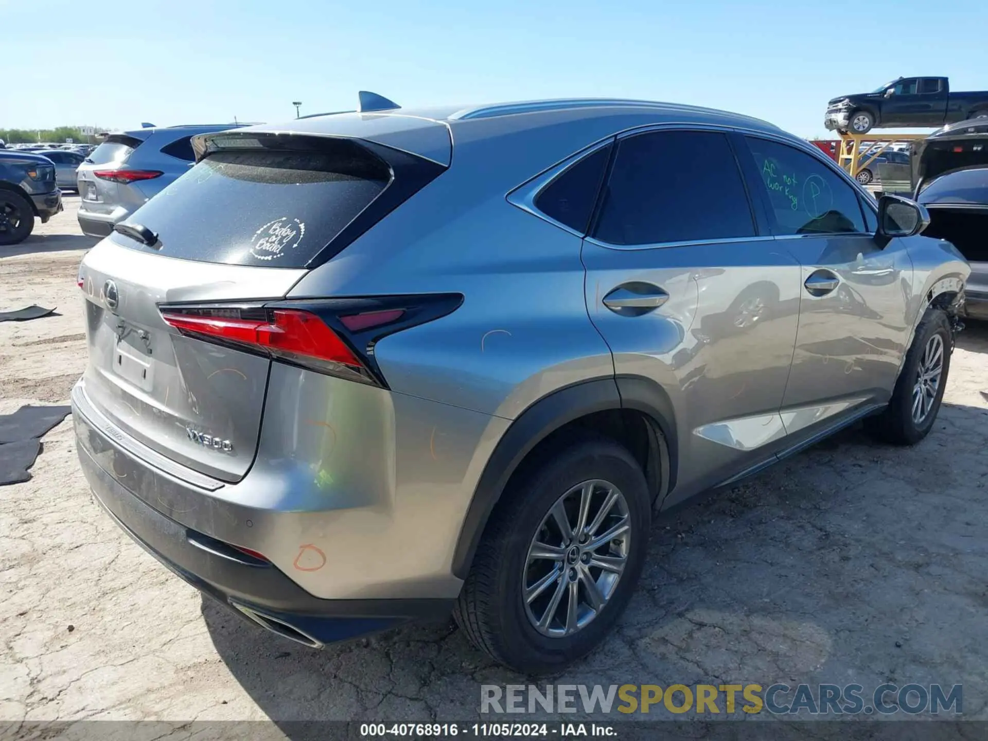4 Photograph of a damaged car JTJYARBZ1K2142880 LEXUS NX 300 2019
