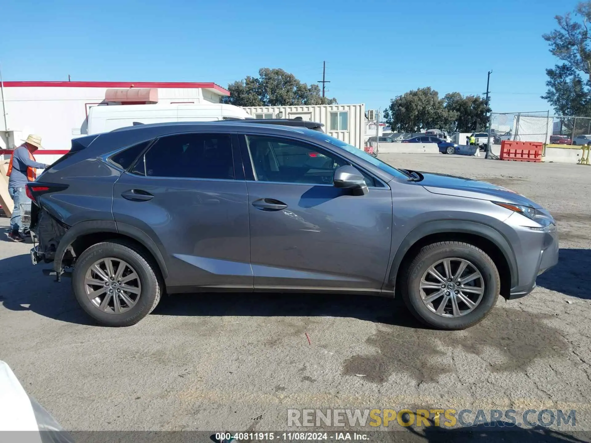 14 Photograph of a damaged car JTJYARBZ2K2120239 LEXUS NX 300 2019
