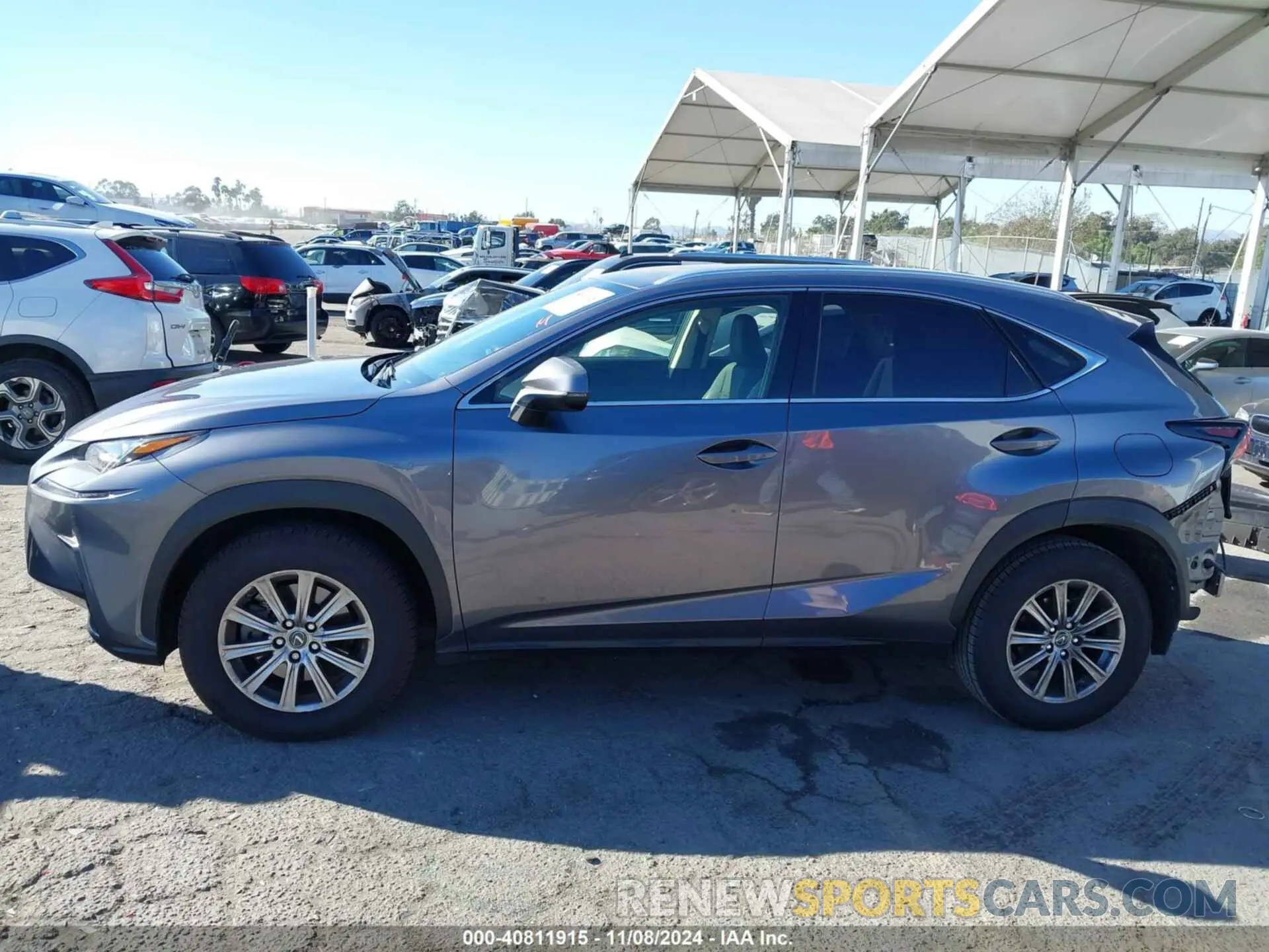 15 Photograph of a damaged car JTJYARBZ2K2120239 LEXUS NX 300 2019