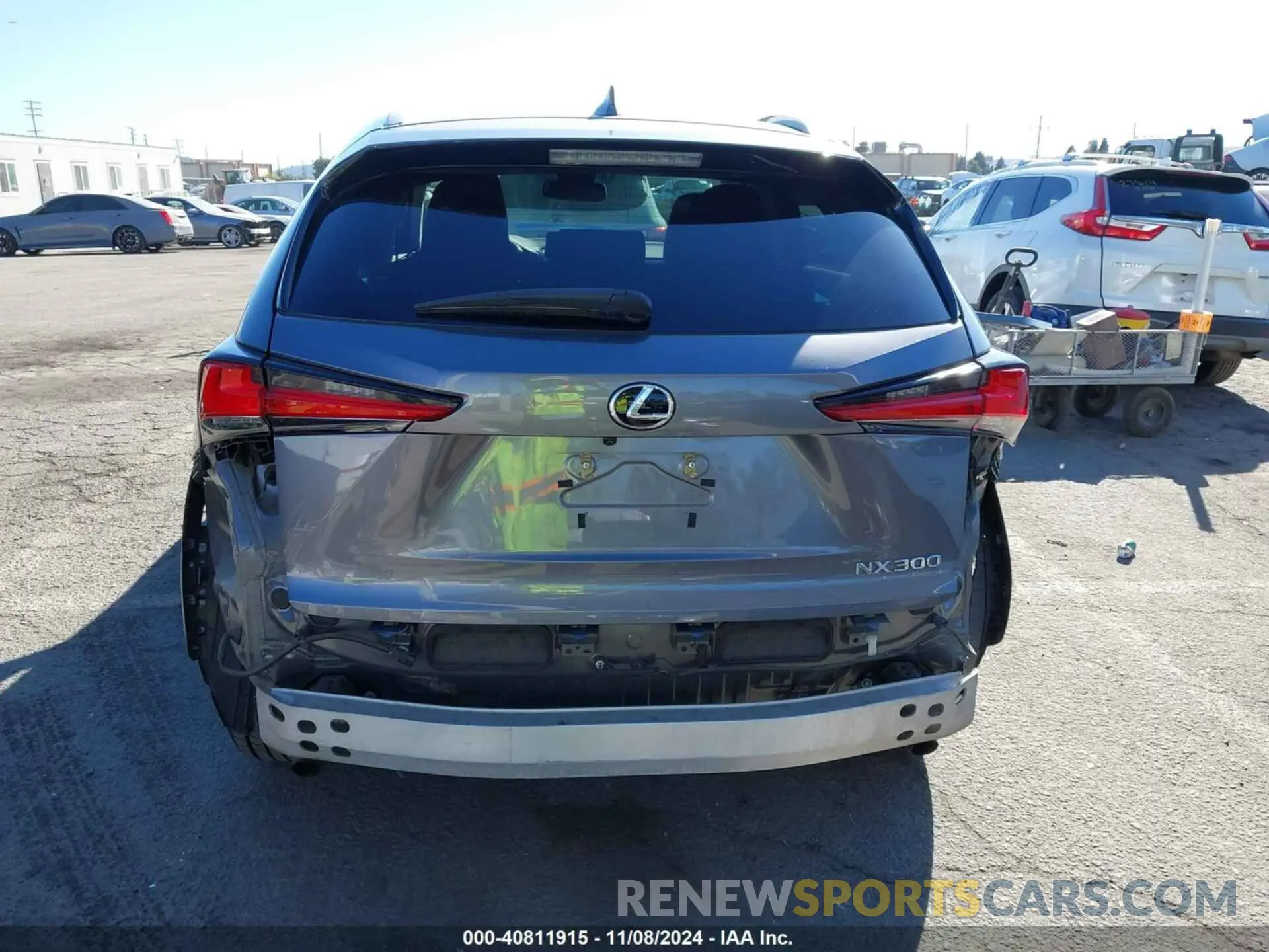 17 Photograph of a damaged car JTJYARBZ2K2120239 LEXUS NX 300 2019