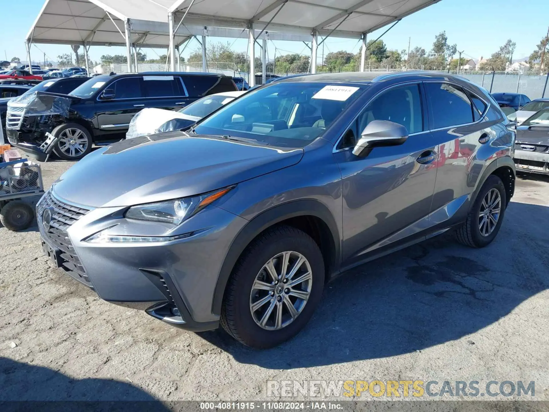 2 Photograph of a damaged car JTJYARBZ2K2120239 LEXUS NX 300 2019