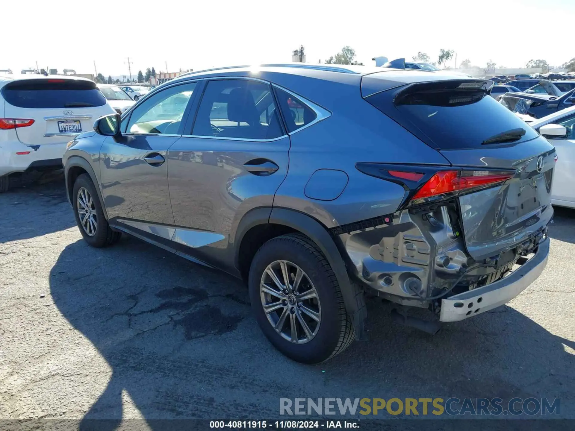 3 Photograph of a damaged car JTJYARBZ2K2120239 LEXUS NX 300 2019