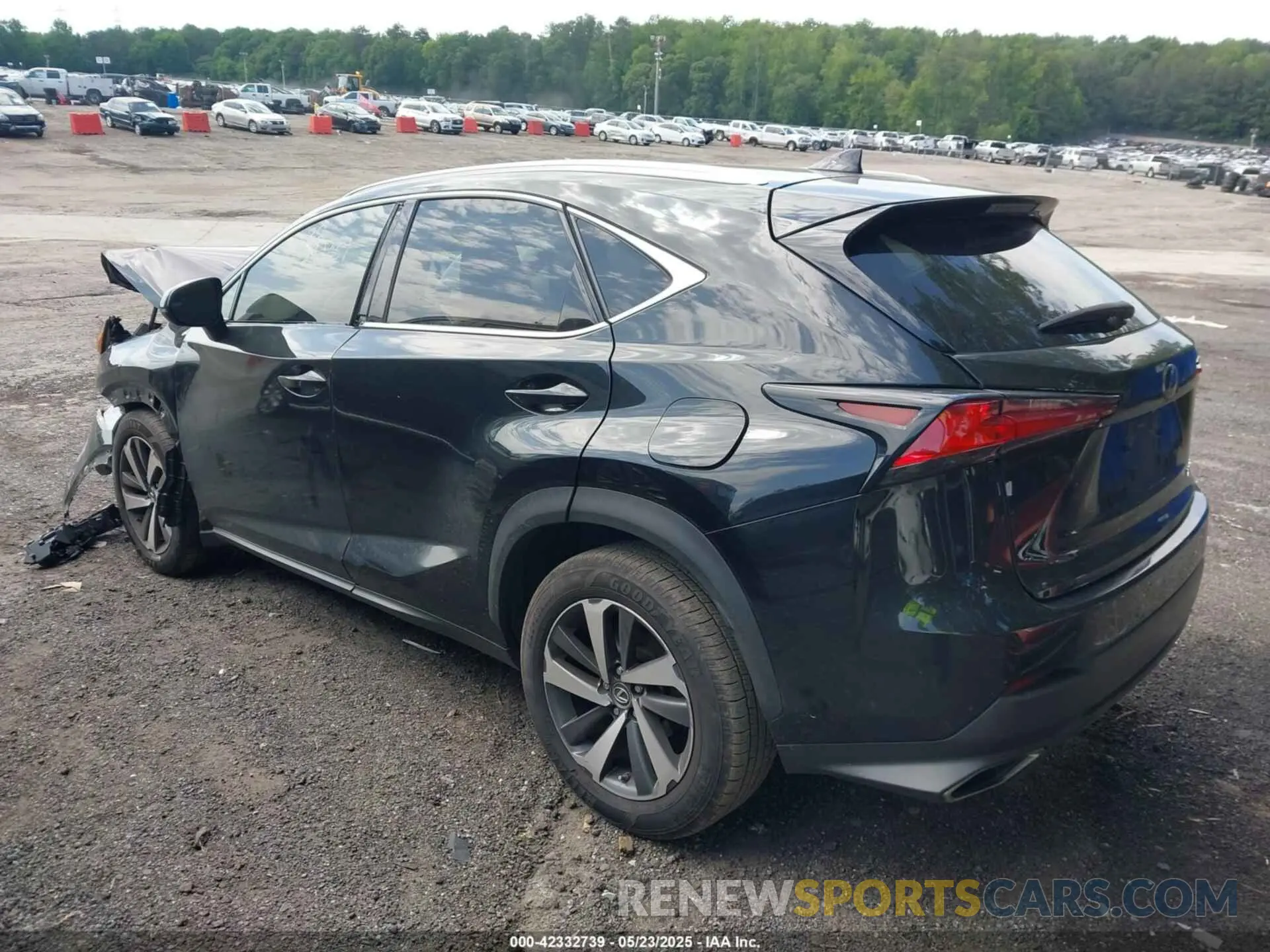 3 Photograph of a damaged car JTJYARBZ4K2124003 LEXUS NX 300 2019