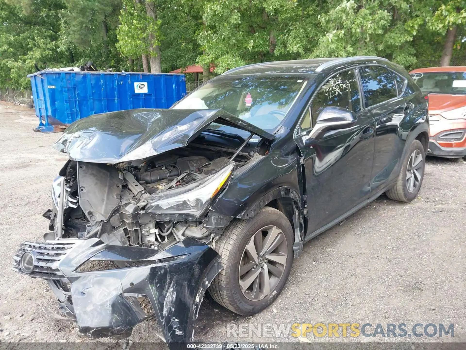 6 Photograph of a damaged car JTJYARBZ4K2124003 LEXUS NX 300 2019