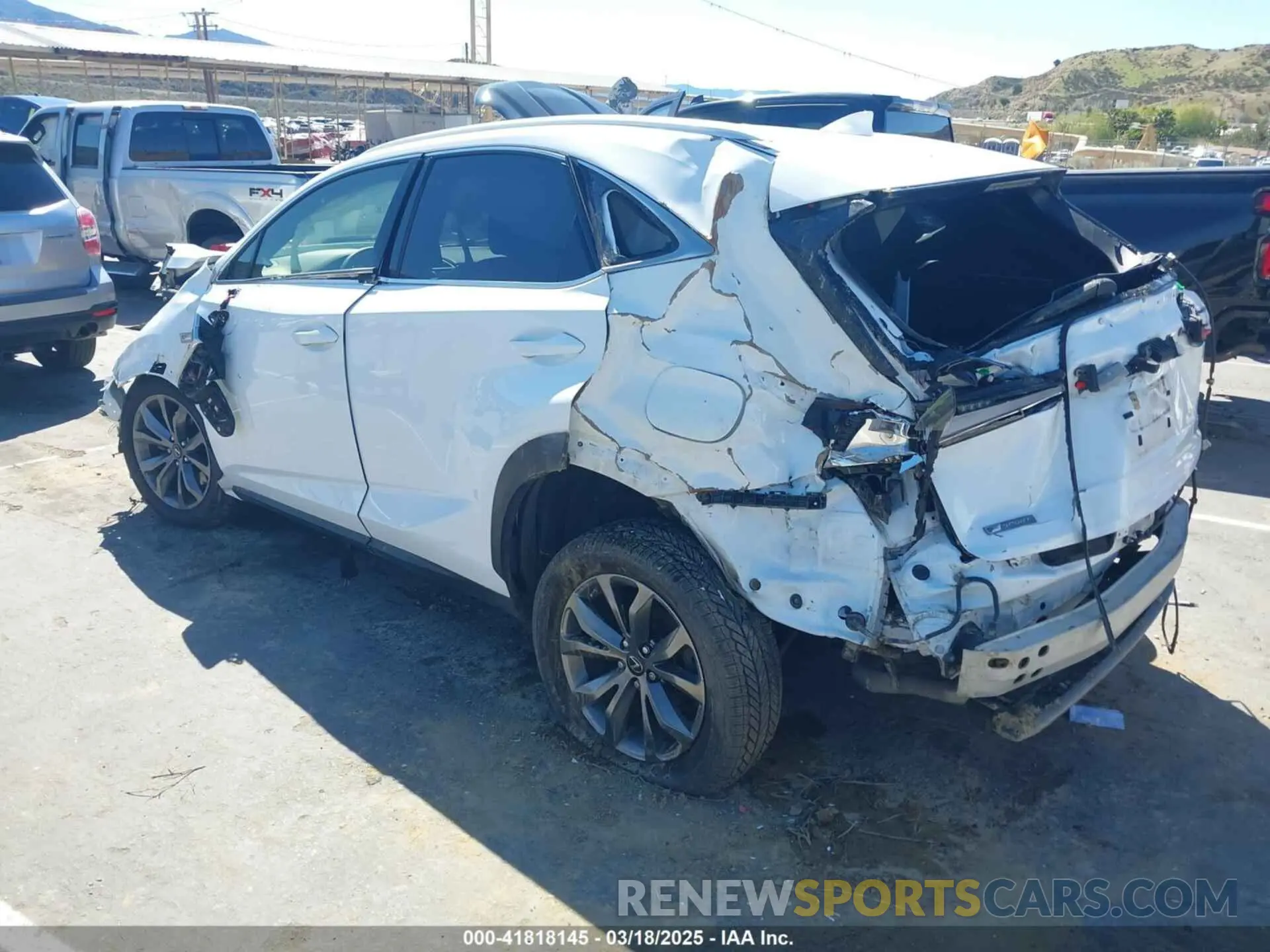 3 Photograph of a damaged car JTJYARBZ4K2129962 LEXUS NX 300 2019