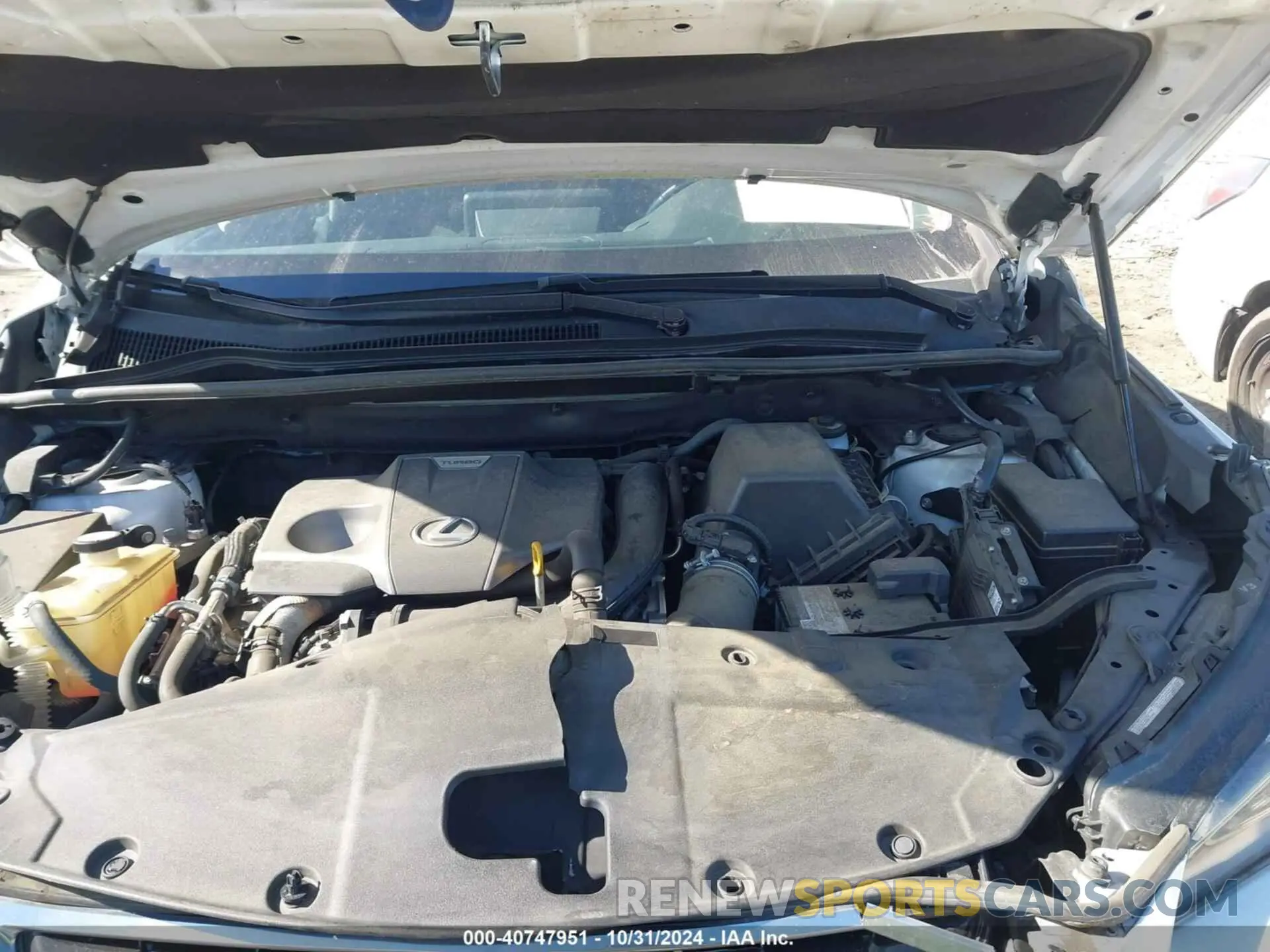 10 Photograph of a damaged car JTJYARBZ4K2135485 LEXUS NX 300 2019