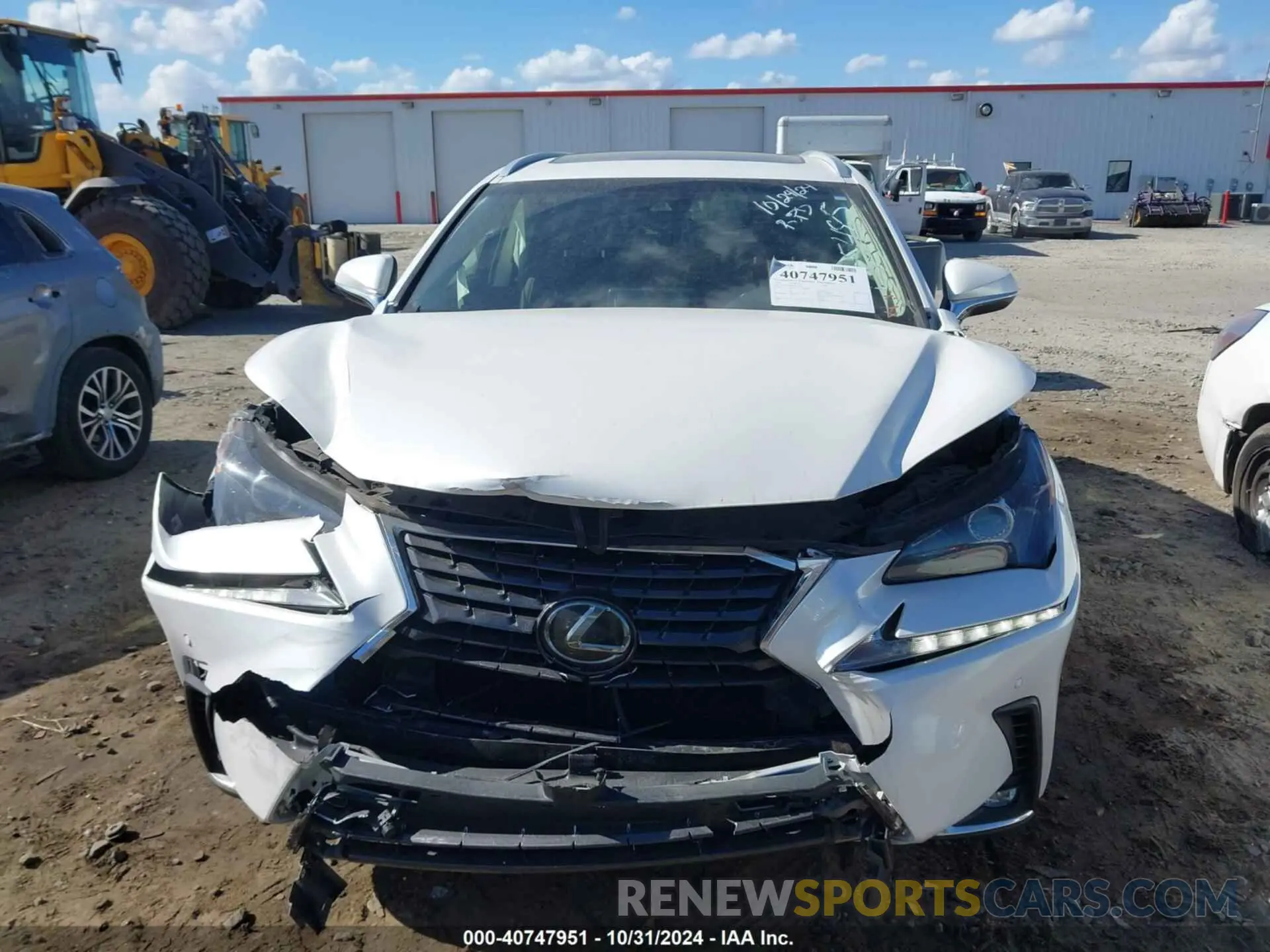 12 Photograph of a damaged car JTJYARBZ4K2135485 LEXUS NX 300 2019