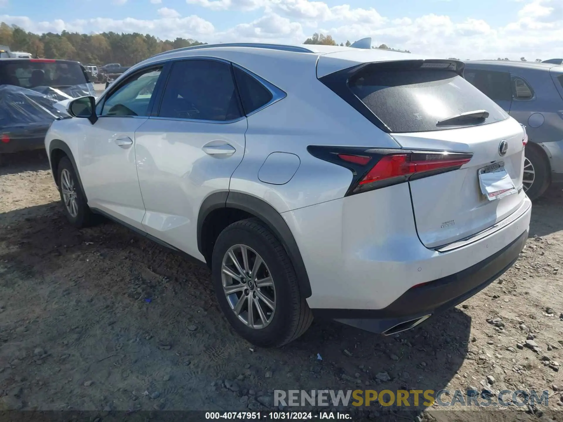 3 Photograph of a damaged car JTJYARBZ4K2135485 LEXUS NX 300 2019