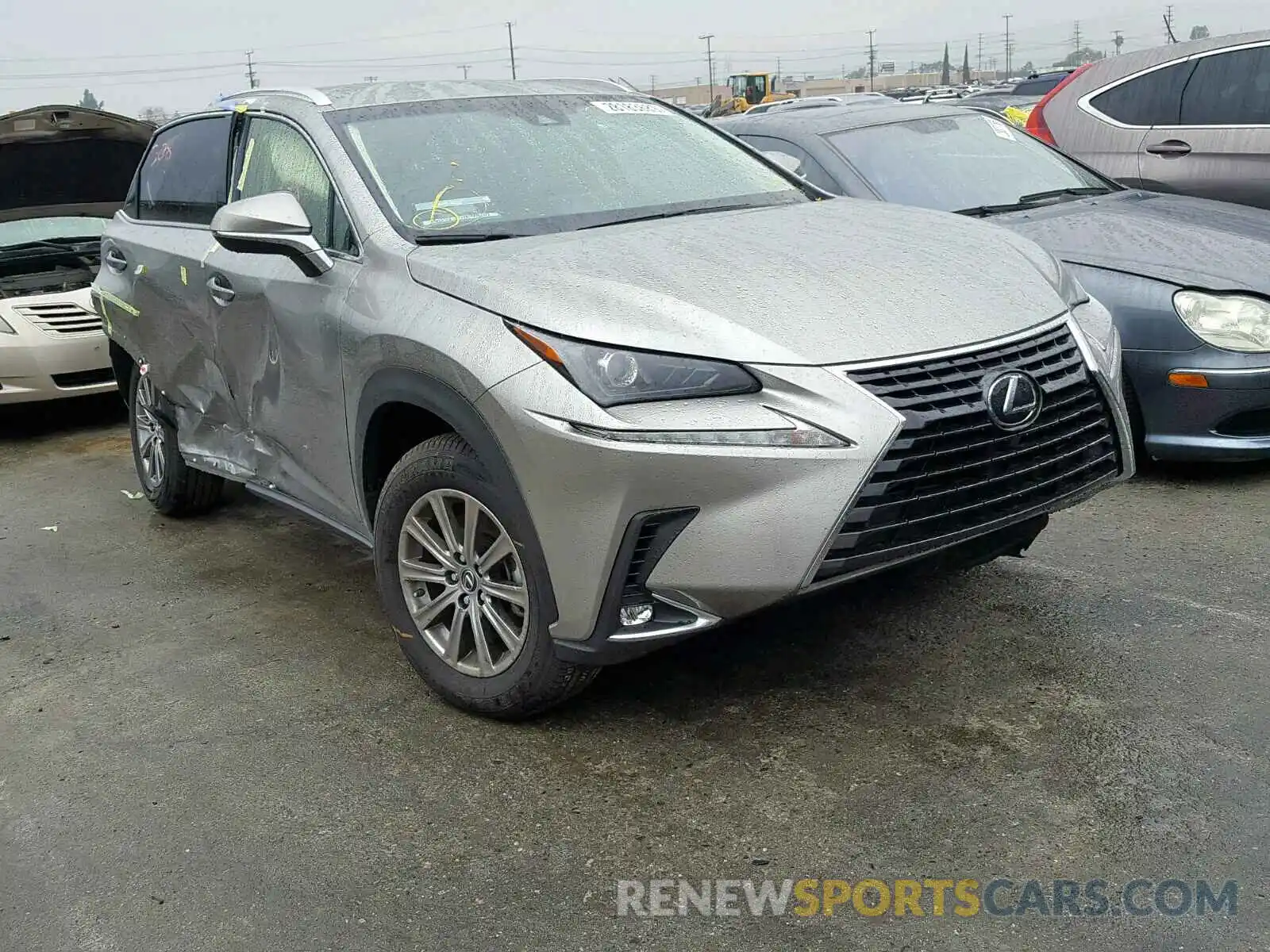 1 Photograph of a damaged car JTJYARBZ4K2139925 LEXUS NX 300 2019