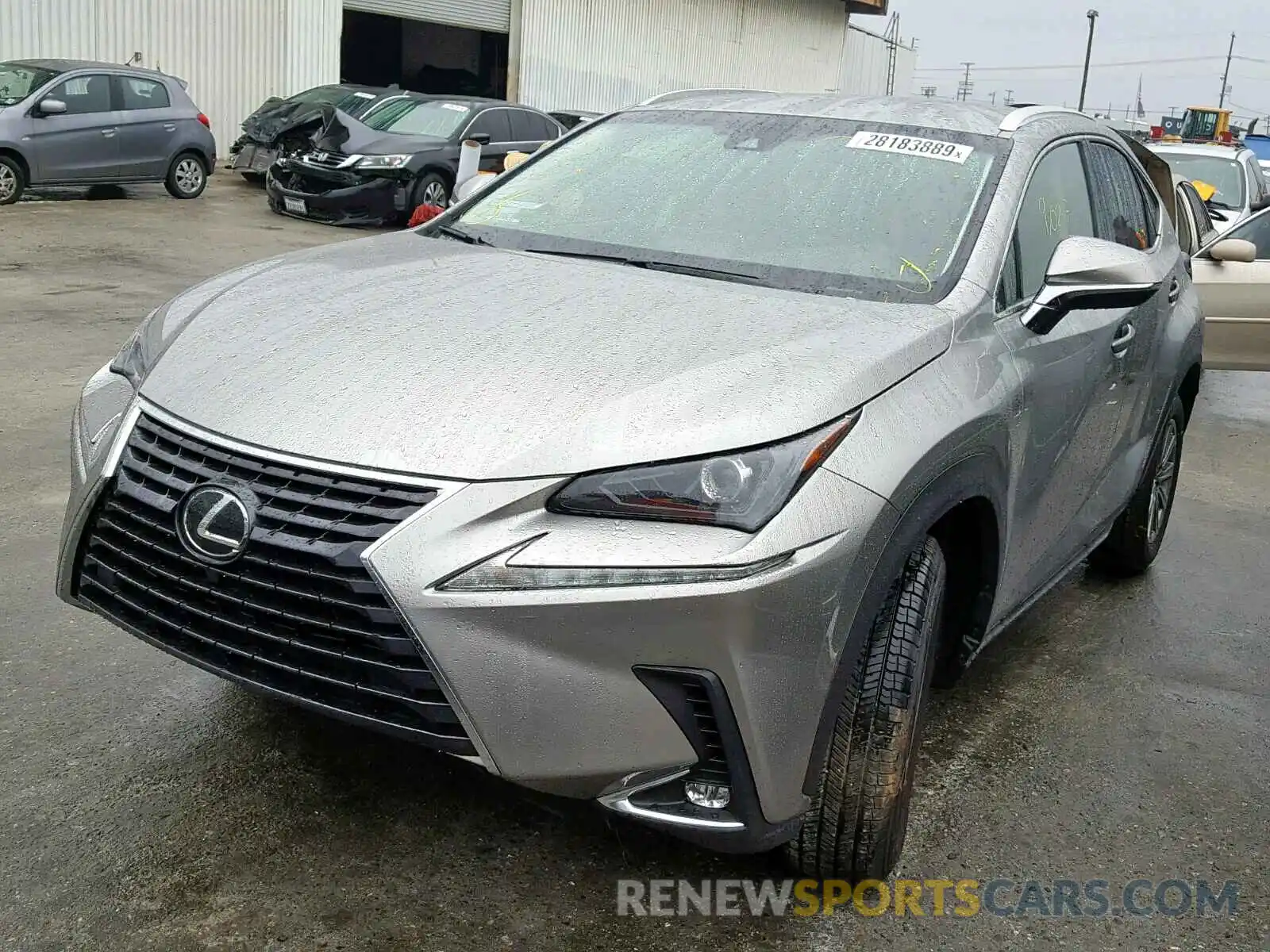 2 Photograph of a damaged car JTJYARBZ4K2139925 LEXUS NX 300 2019