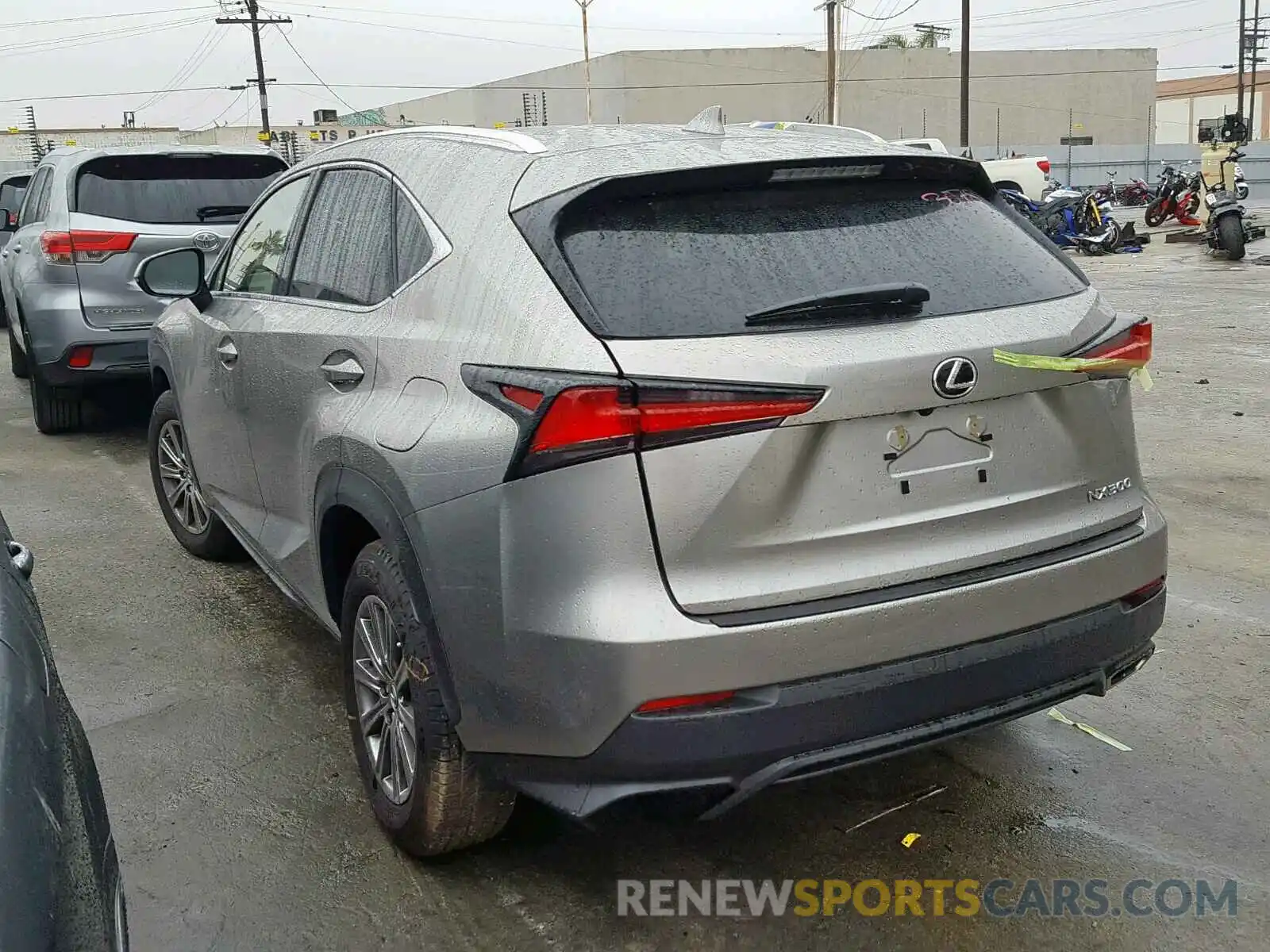 3 Photograph of a damaged car JTJYARBZ4K2139925 LEXUS NX 300 2019