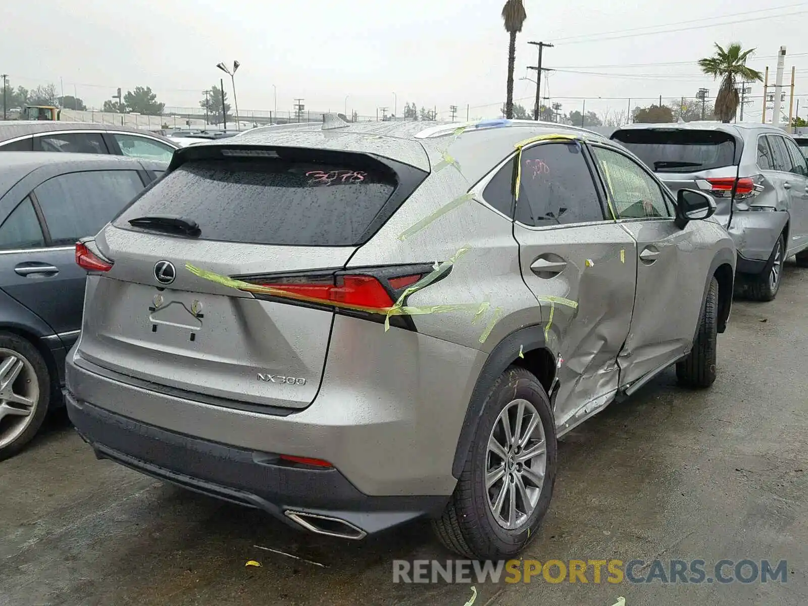 4 Photograph of a damaged car JTJYARBZ4K2139925 LEXUS NX 300 2019