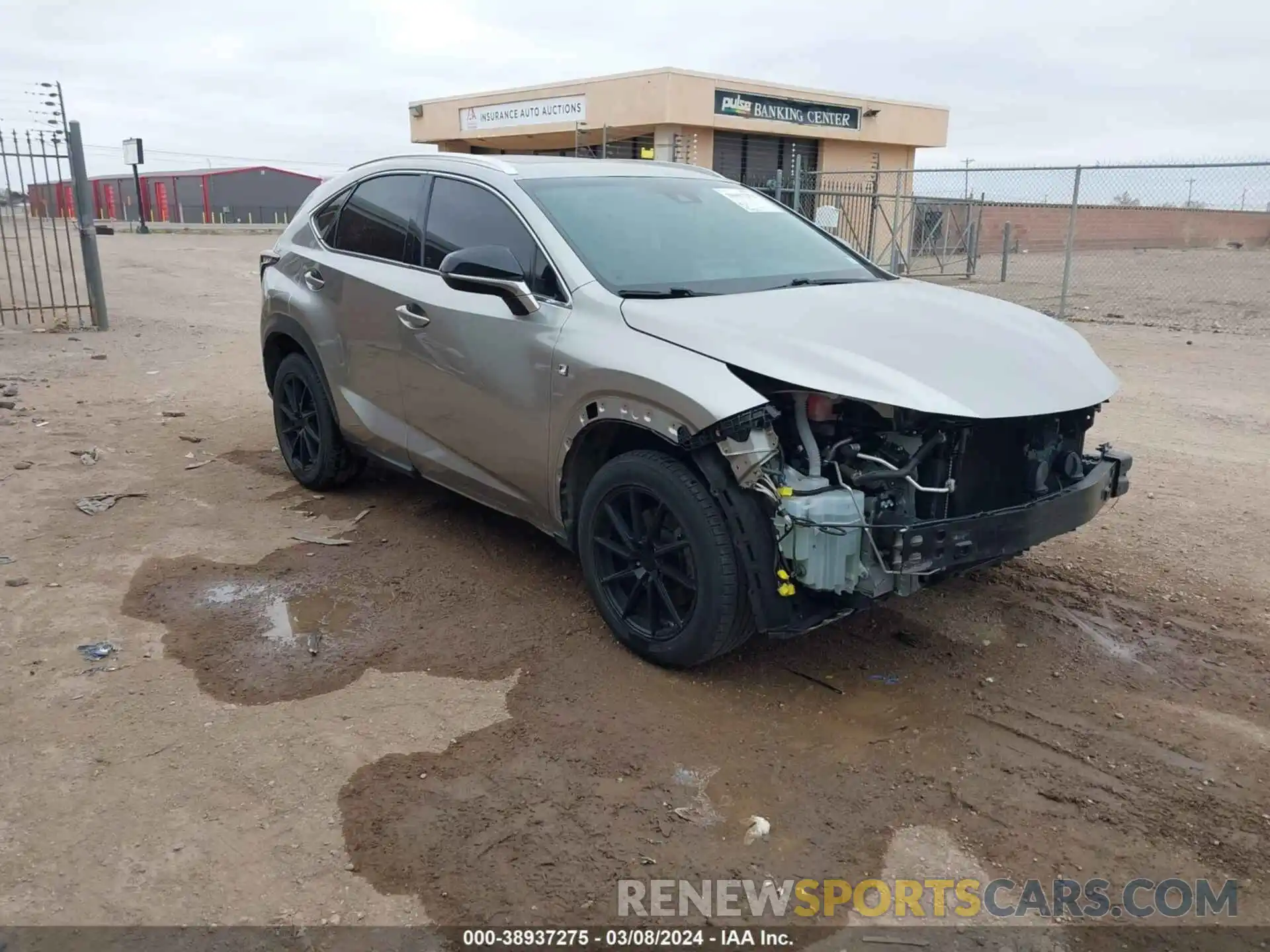 1 Photograph of a damaged car JTJYARBZ4K2150679 LEXUS NX 300 2019