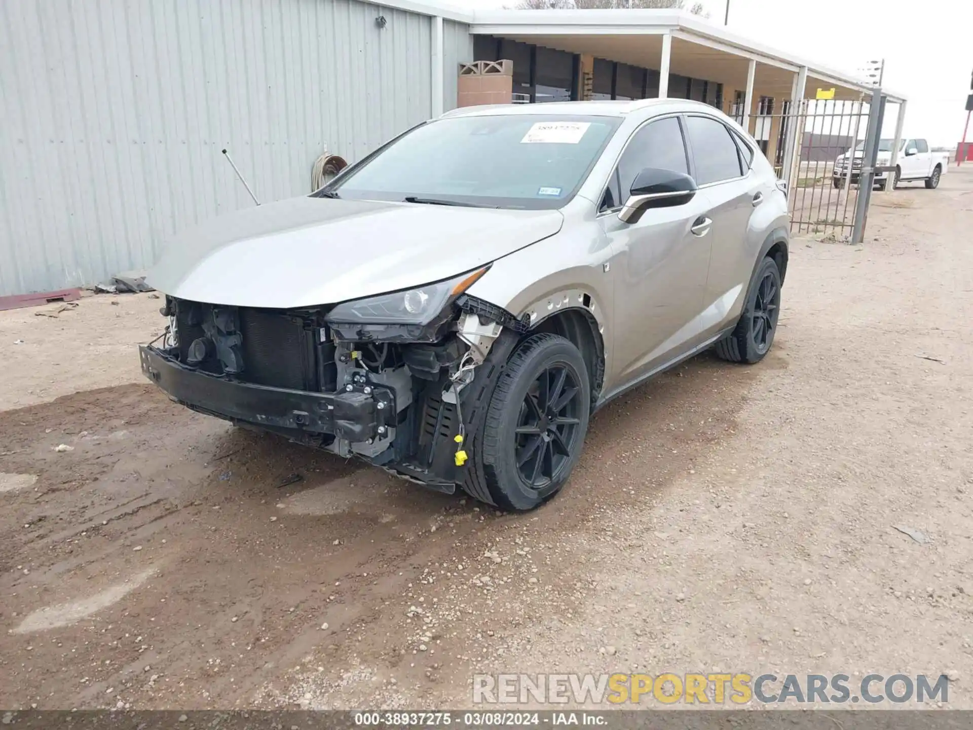 2 Photograph of a damaged car JTJYARBZ4K2150679 LEXUS NX 300 2019