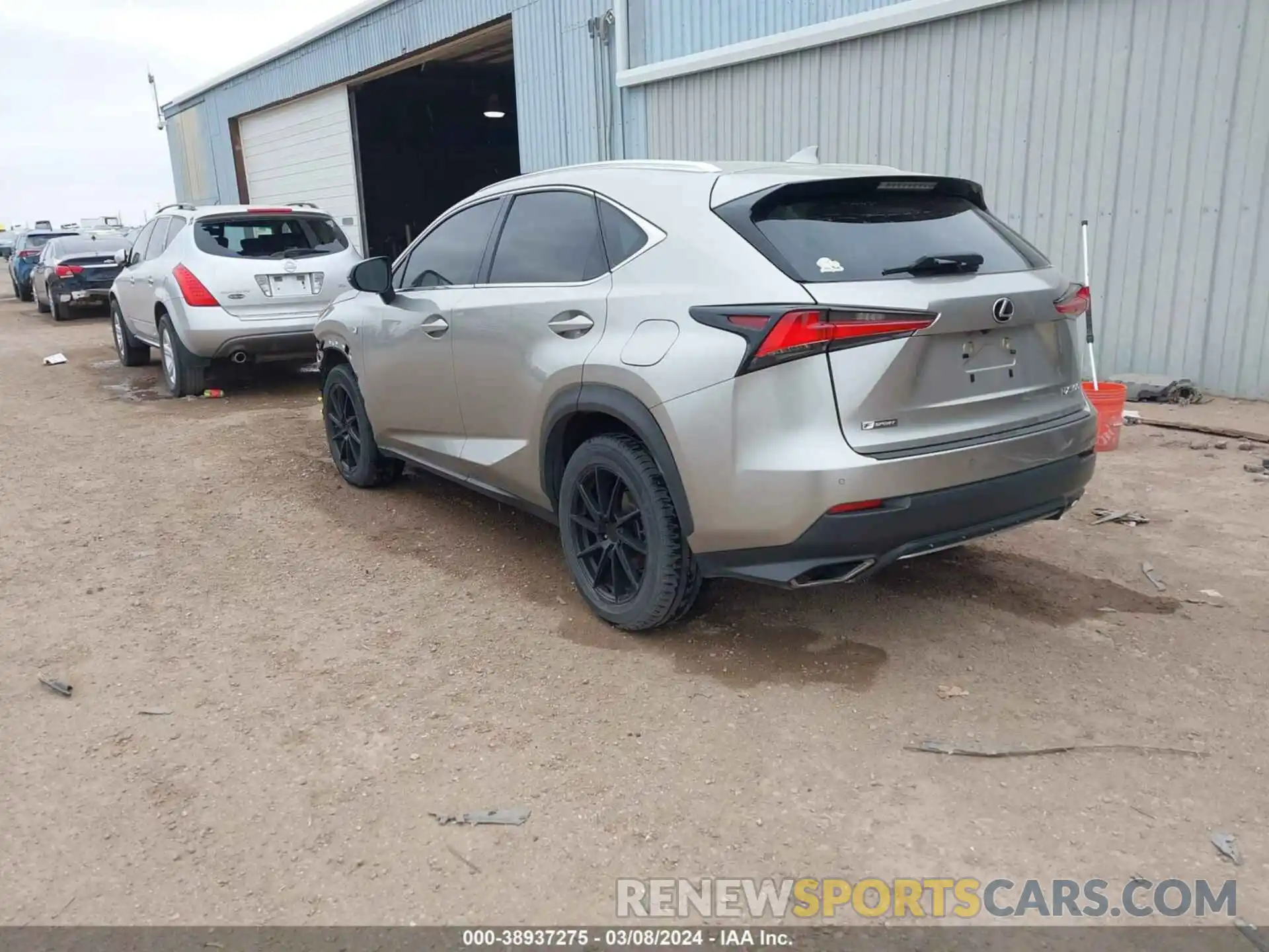 3 Photograph of a damaged car JTJYARBZ4K2150679 LEXUS NX 300 2019