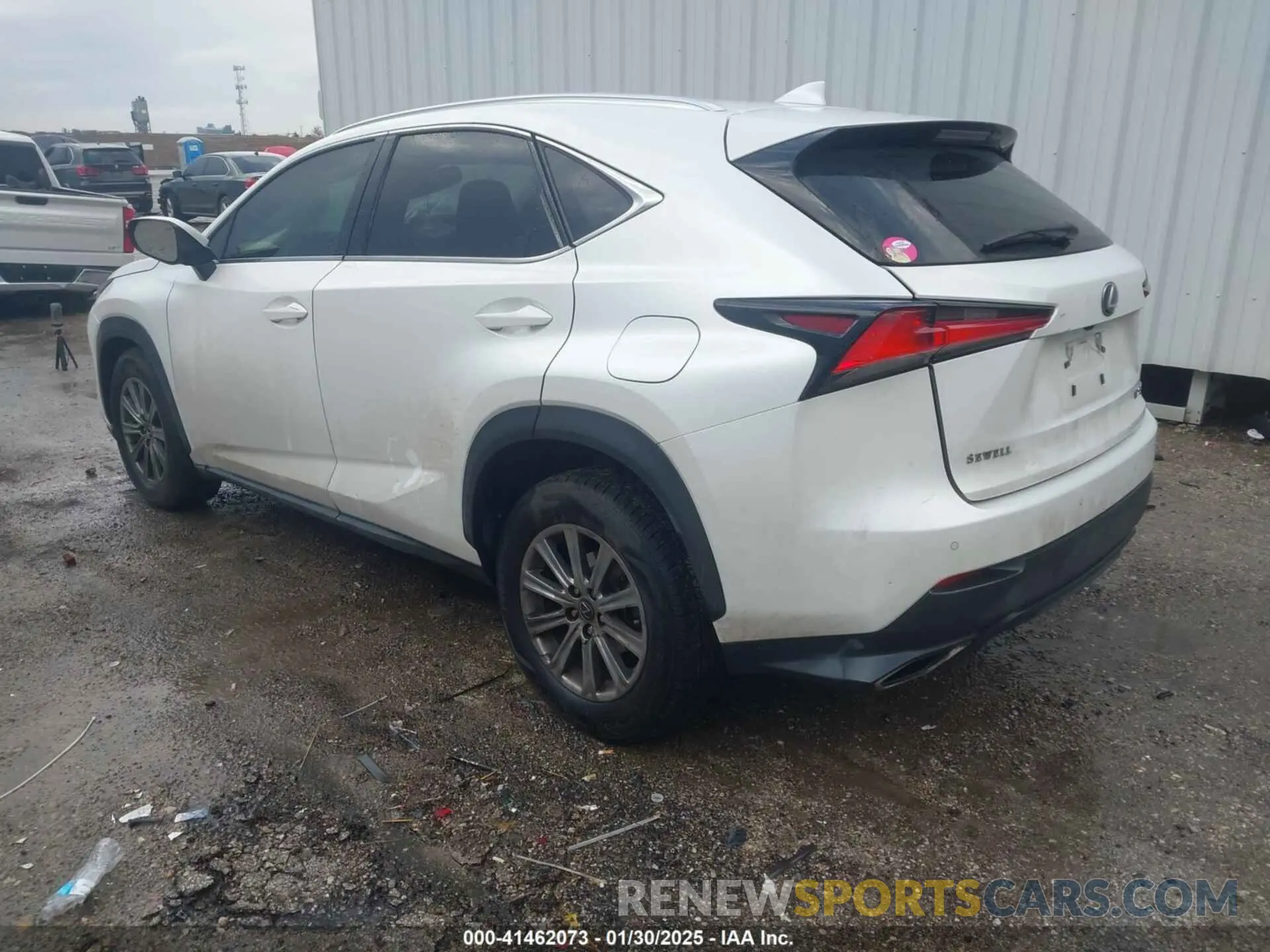3 Photograph of a damaged car JTJYARBZ4K2156501 LEXUS NX 300 2019