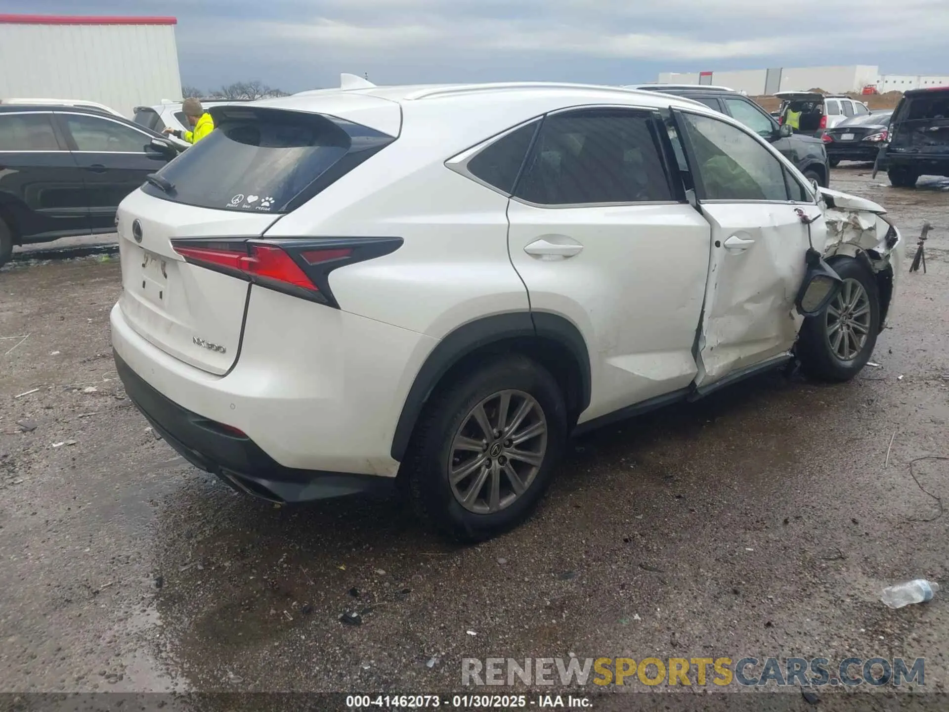 4 Photograph of a damaged car JTJYARBZ4K2156501 LEXUS NX 300 2019