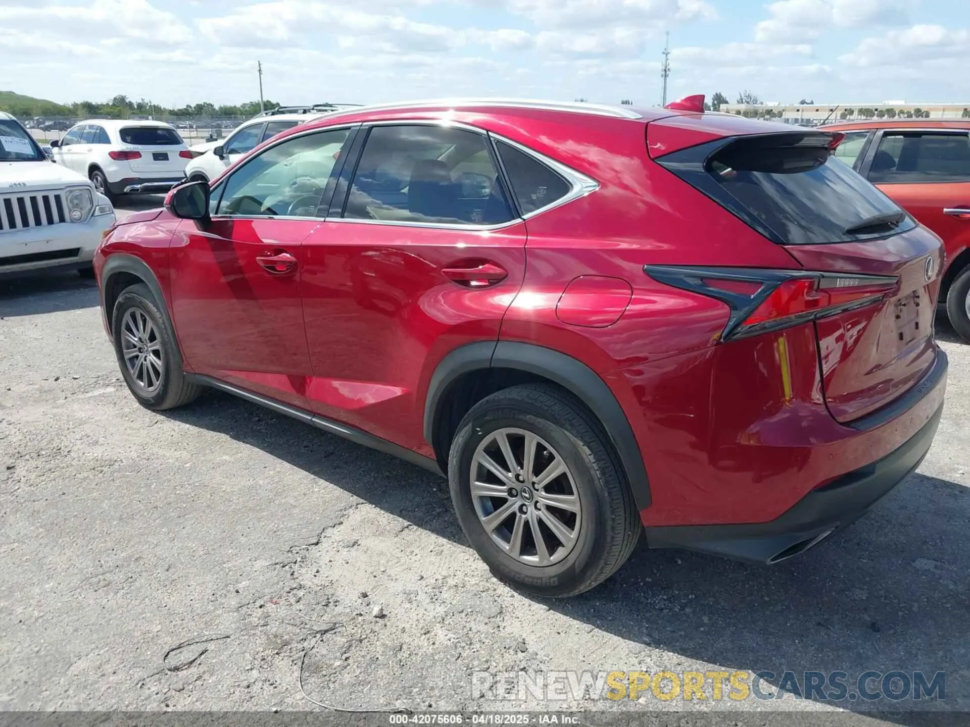 3 Photograph of a damaged car JTJYARBZ5K2128089 LEXUS NX 300 2019