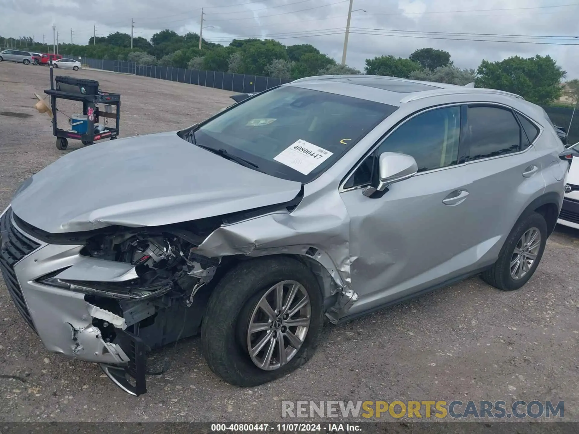 6 Photograph of a damaged car JTJYARBZ5K2131557 LEXUS NX 300 2019