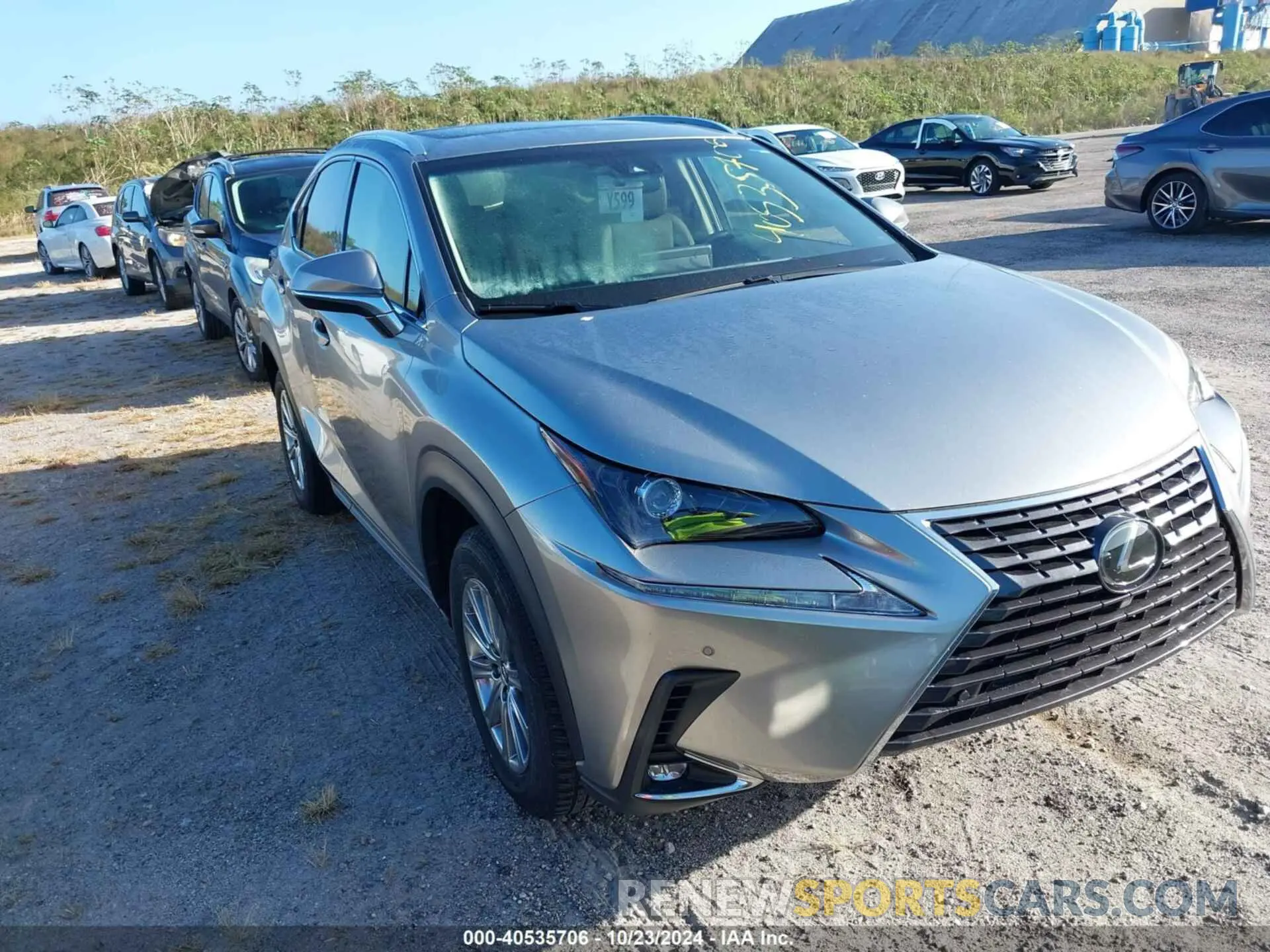 1 Photograph of a damaged car JTJYARBZ6K2117926 LEXUS NX 300 2019