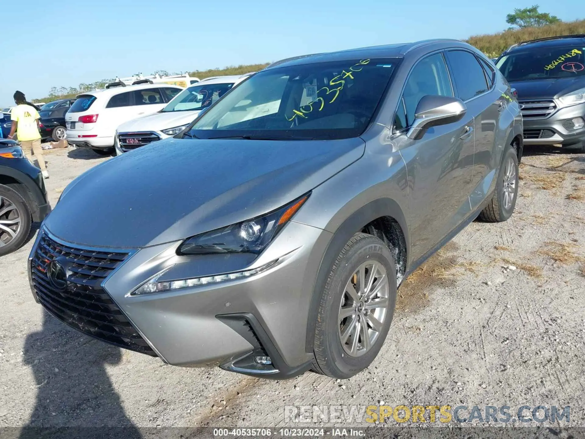 2 Photograph of a damaged car JTJYARBZ6K2117926 LEXUS NX 300 2019