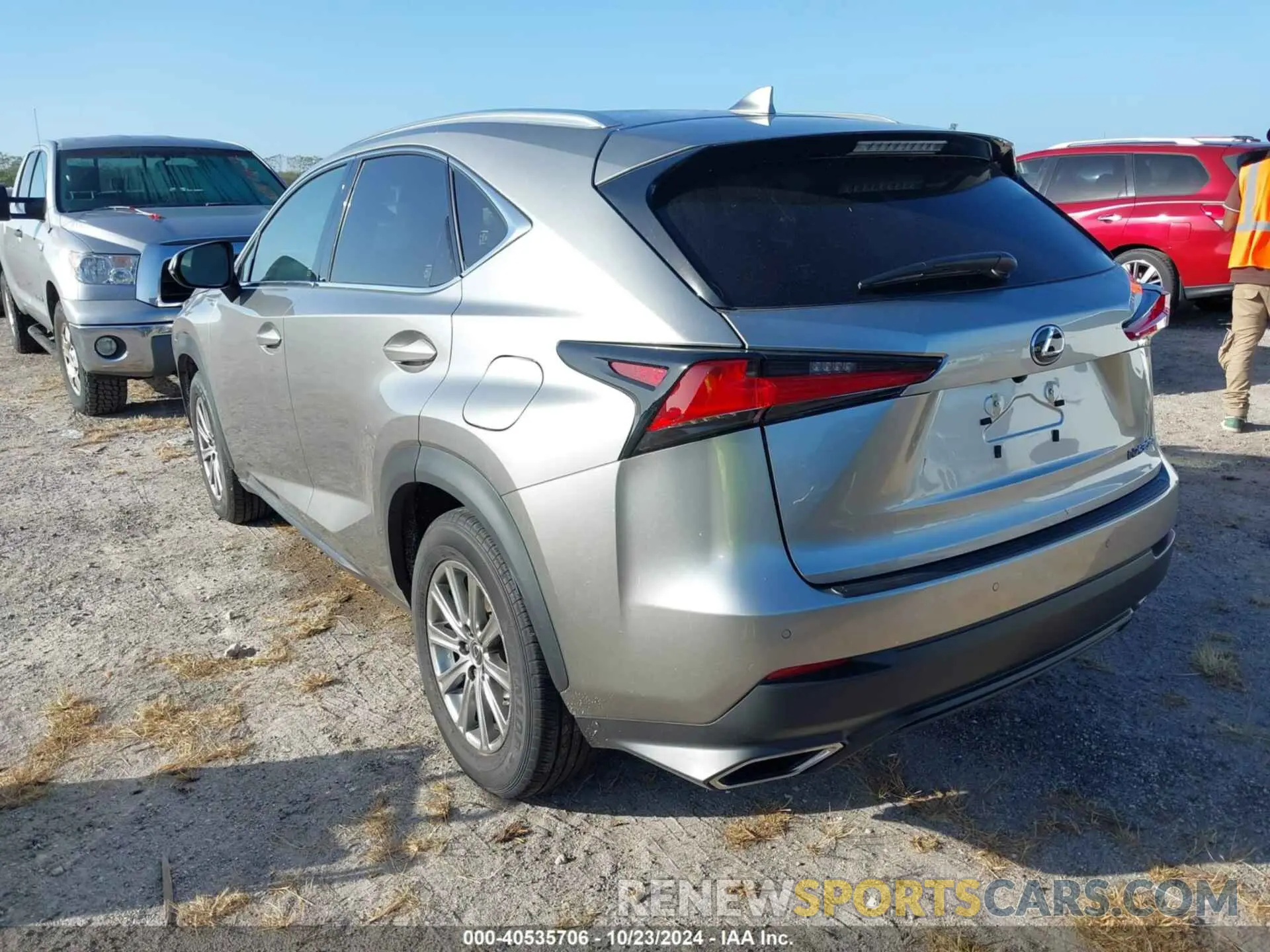 3 Photograph of a damaged car JTJYARBZ6K2117926 LEXUS NX 300 2019