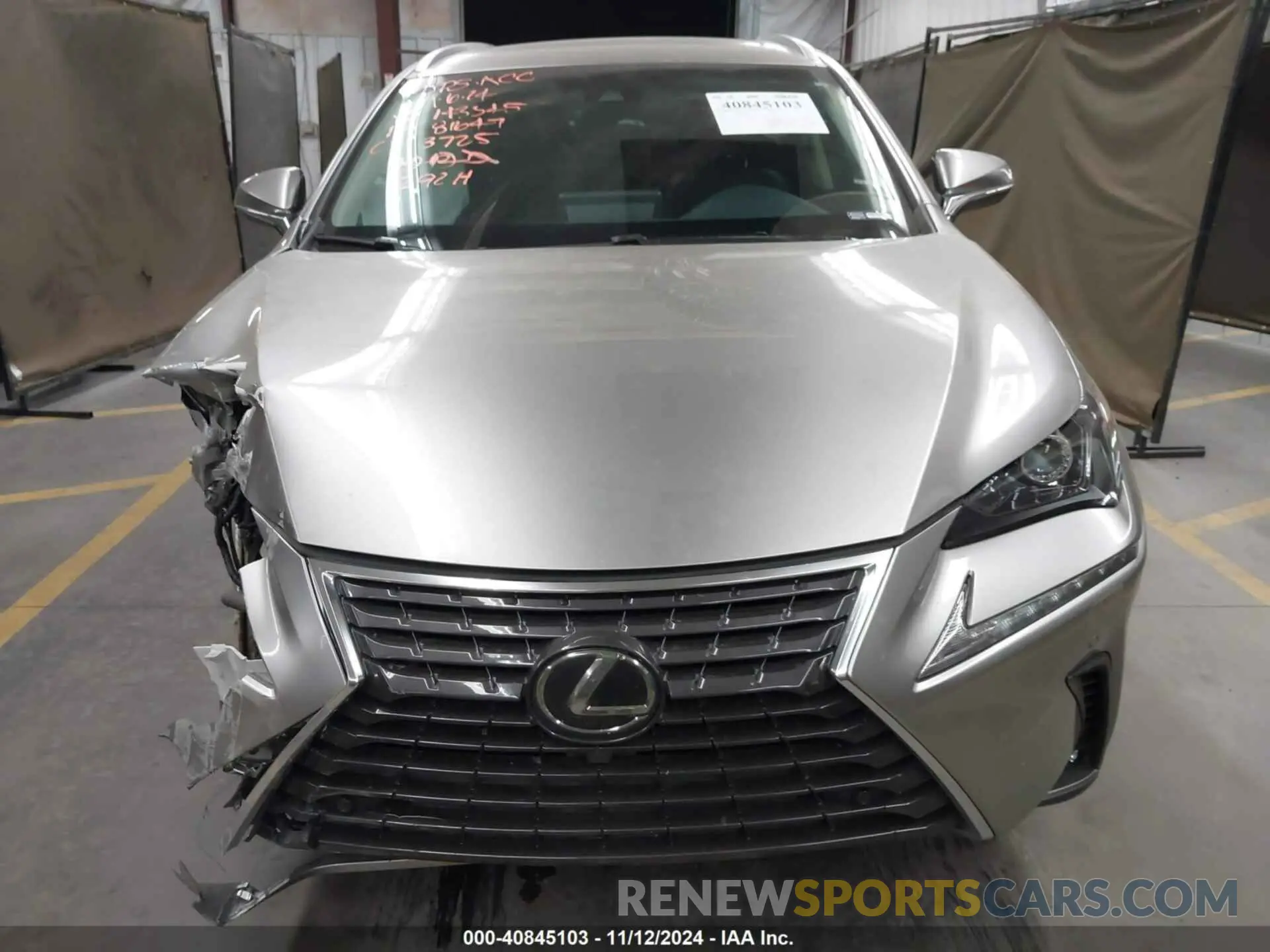 12 Photograph of a damaged car JTJYARBZ6K2143345 LEXUS NX 300 2019