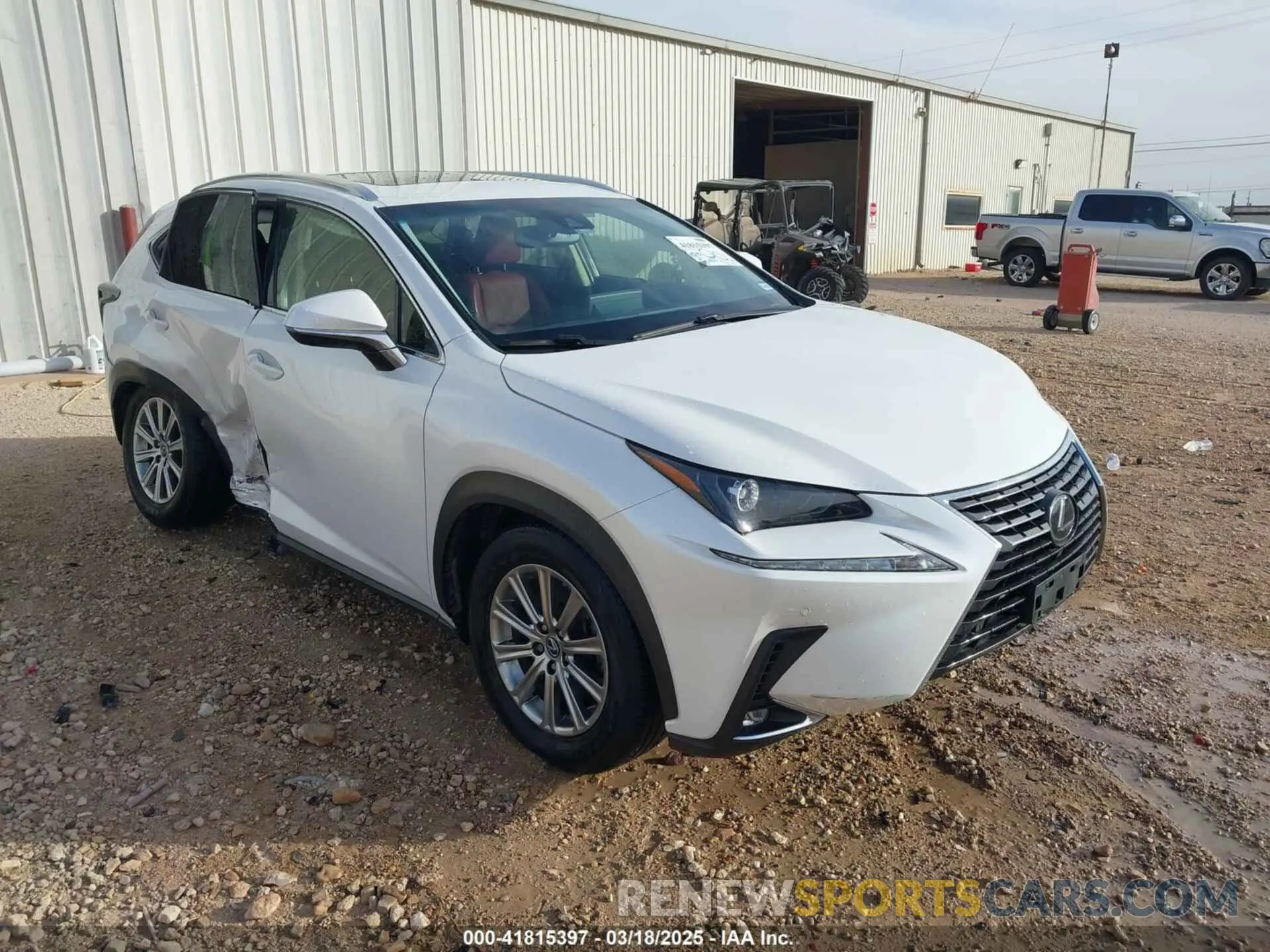 1 Photograph of a damaged car JTJYARBZ6K2155737 LEXUS NX 300 2019