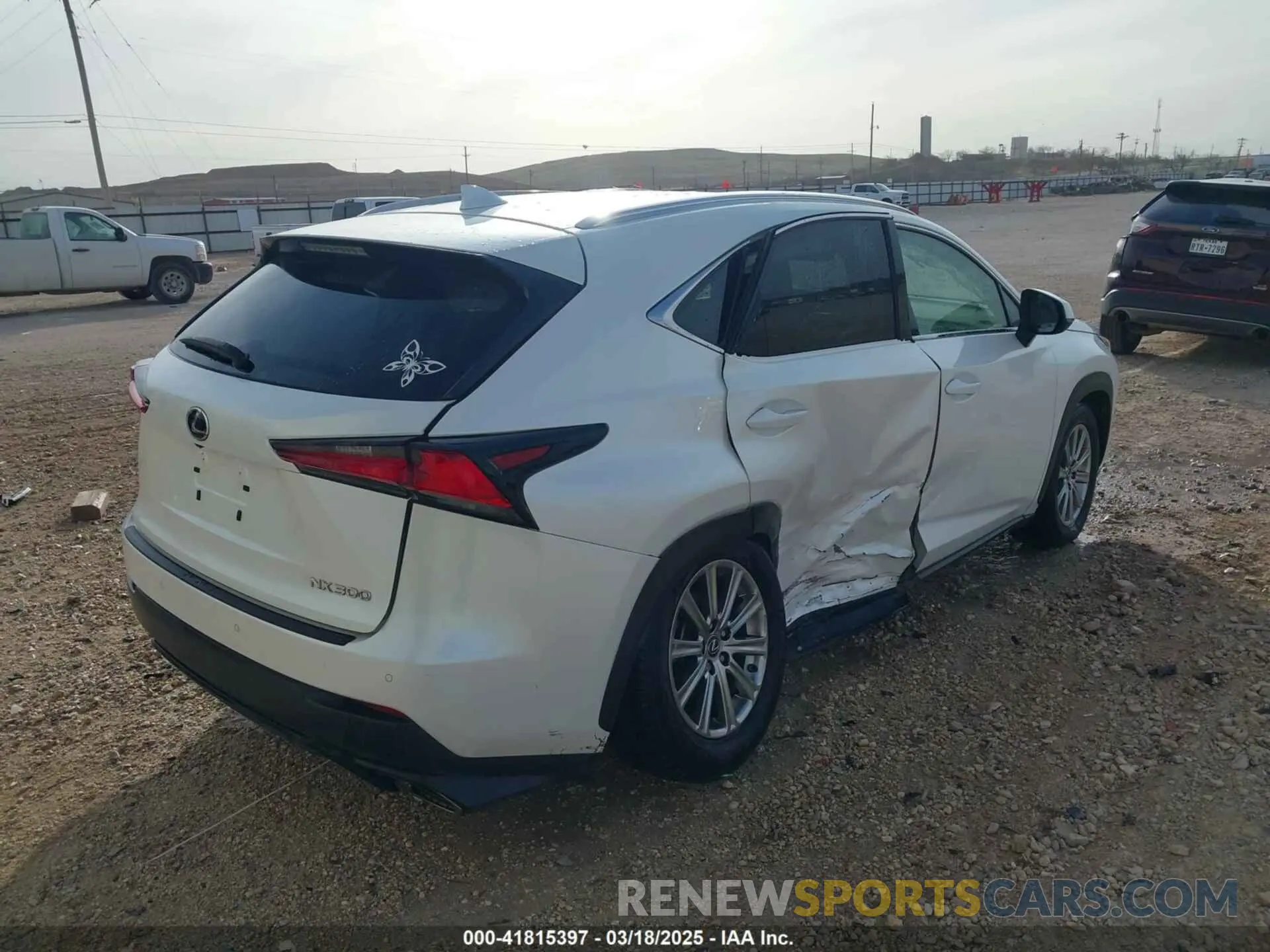 4 Photograph of a damaged car JTJYARBZ6K2155737 LEXUS NX 300 2019