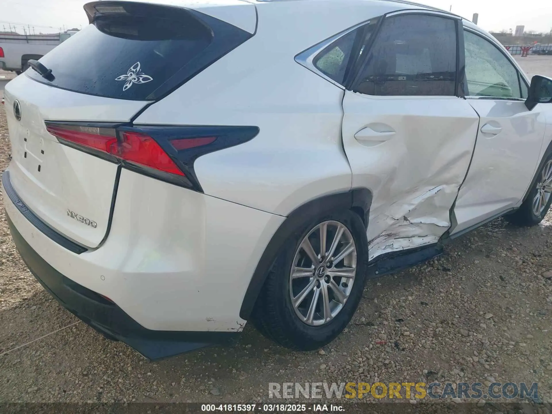 6 Photograph of a damaged car JTJYARBZ6K2155737 LEXUS NX 300 2019
