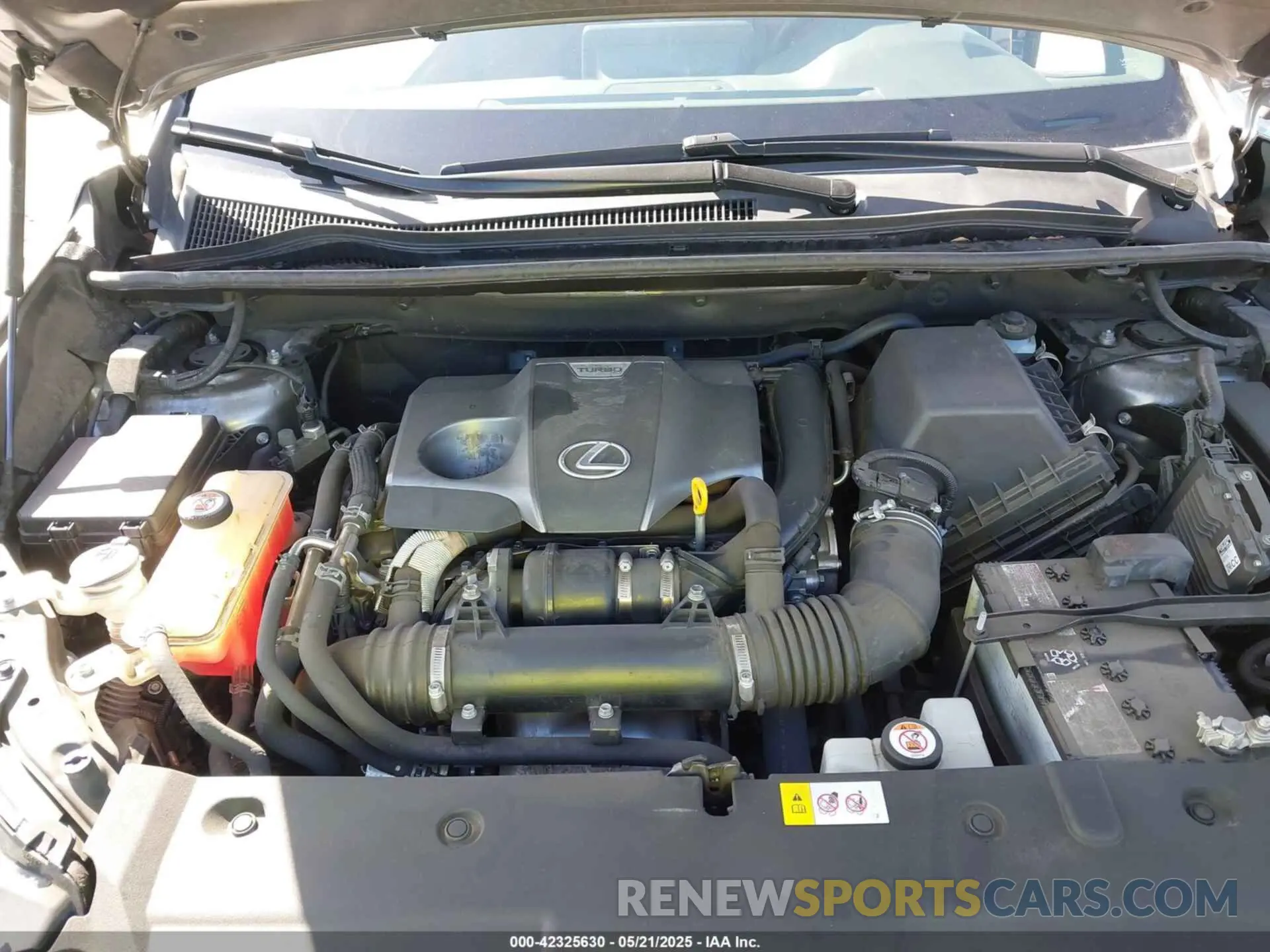 10 Photograph of a damaged car JTJYARBZ7K2122262 LEXUS NX 300 2019