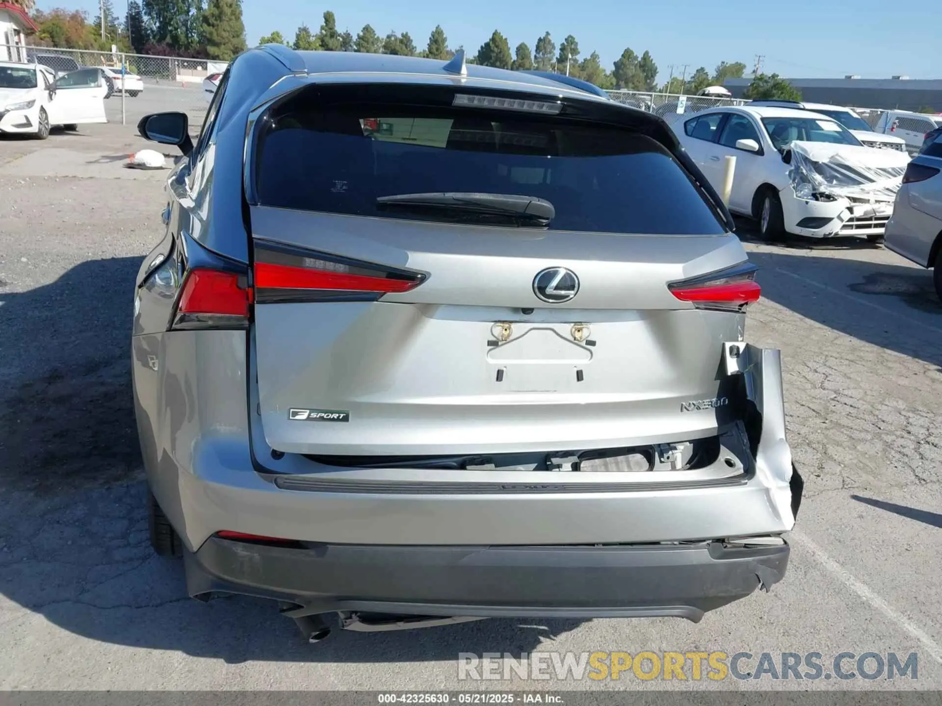 16 Photograph of a damaged car JTJYARBZ7K2122262 LEXUS NX 300 2019
