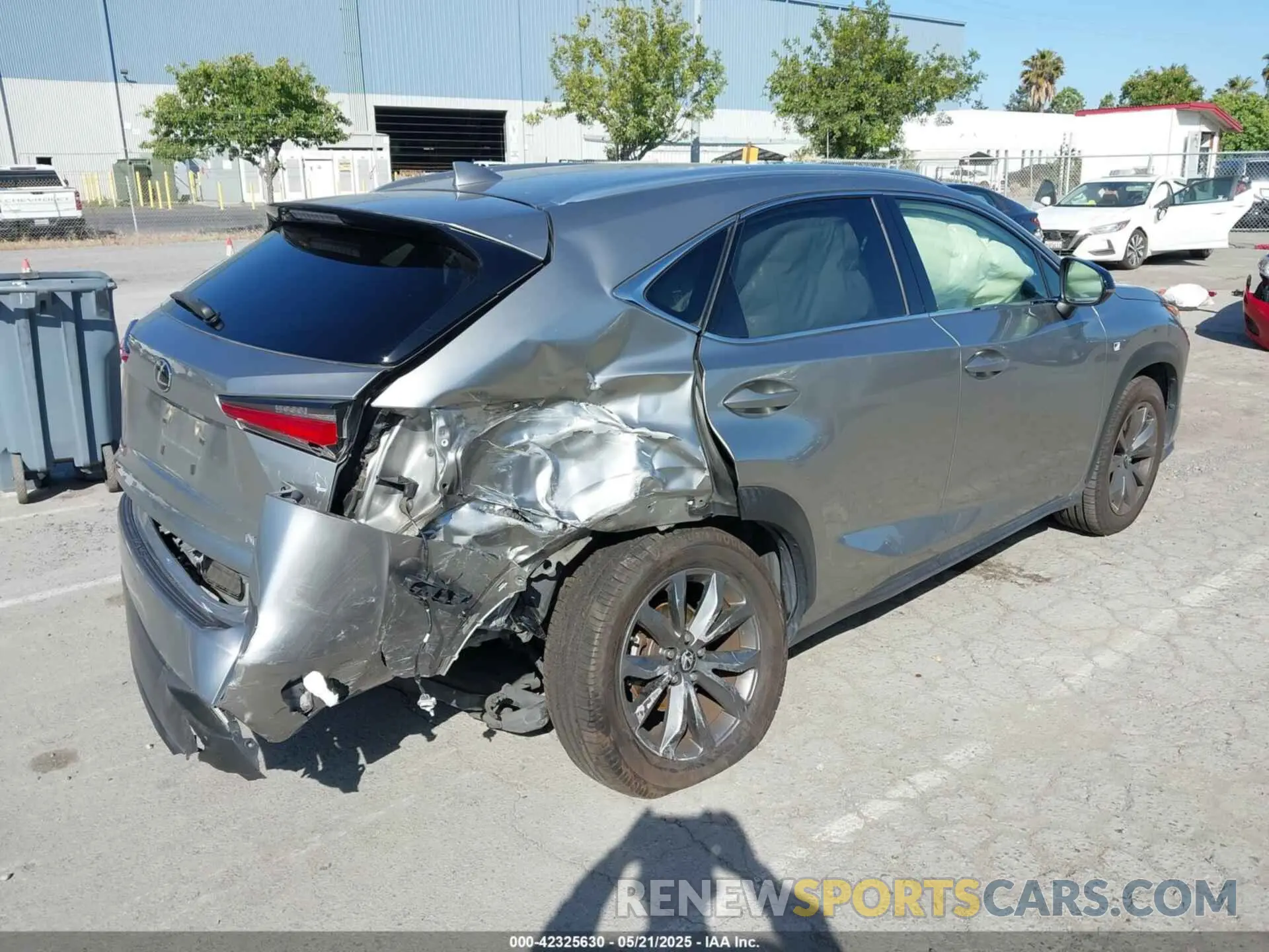 4 Photograph of a damaged car JTJYARBZ7K2122262 LEXUS NX 300 2019