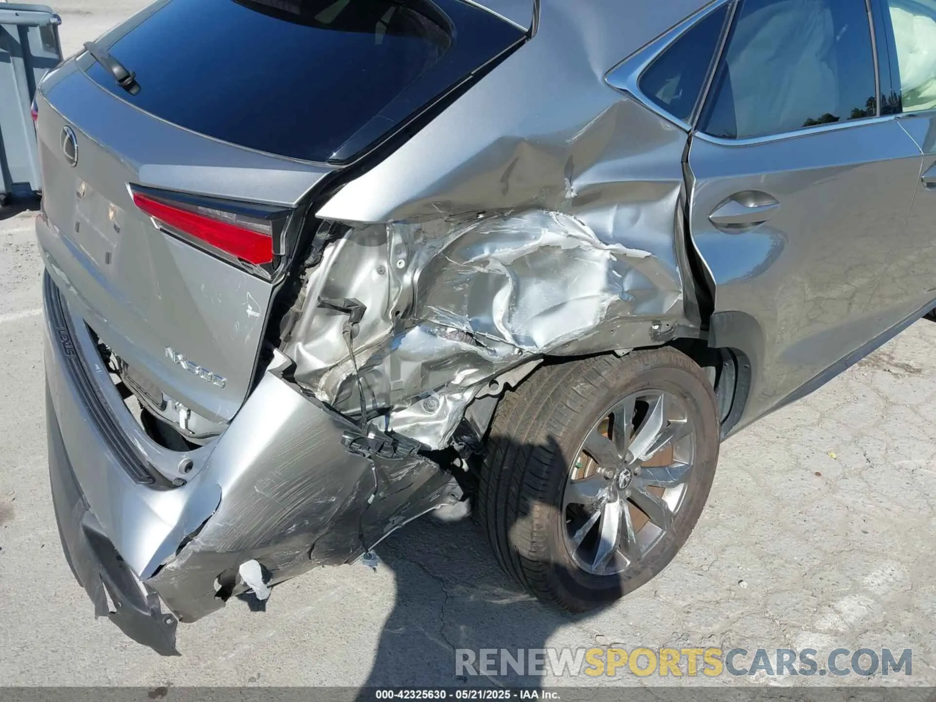 6 Photograph of a damaged car JTJYARBZ7K2122262 LEXUS NX 300 2019