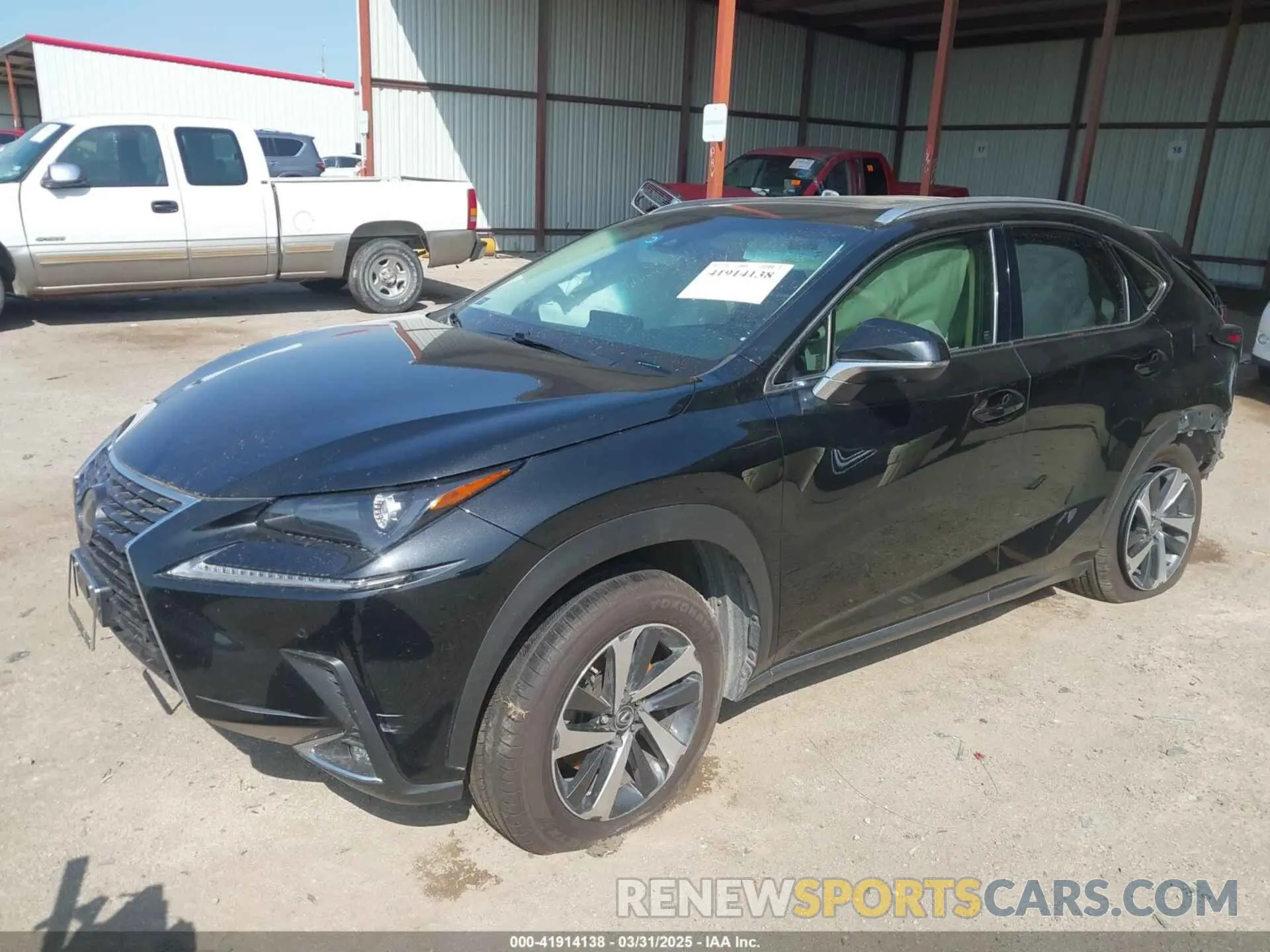 2 Photograph of a damaged car JTJYARBZ7K2157187 LEXUS NX 300 2019
