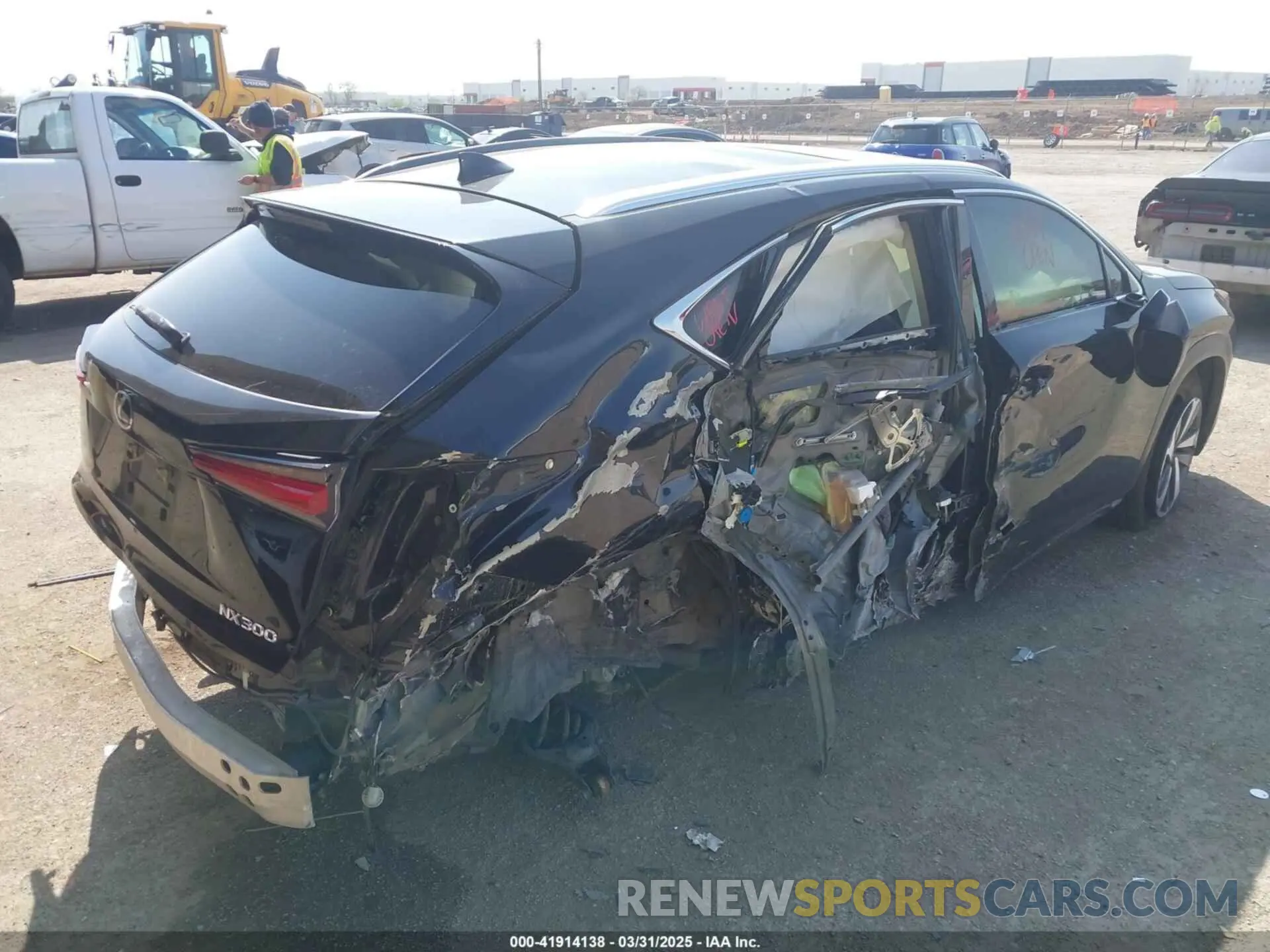 4 Photograph of a damaged car JTJYARBZ7K2157187 LEXUS NX 300 2019