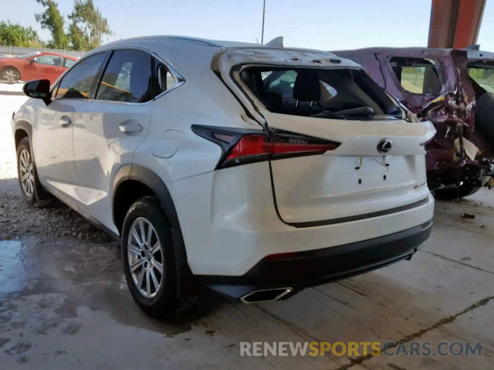 3 Photograph of a damaged car JTJYARBZ8K2129785 LEXUS NX 300 2019