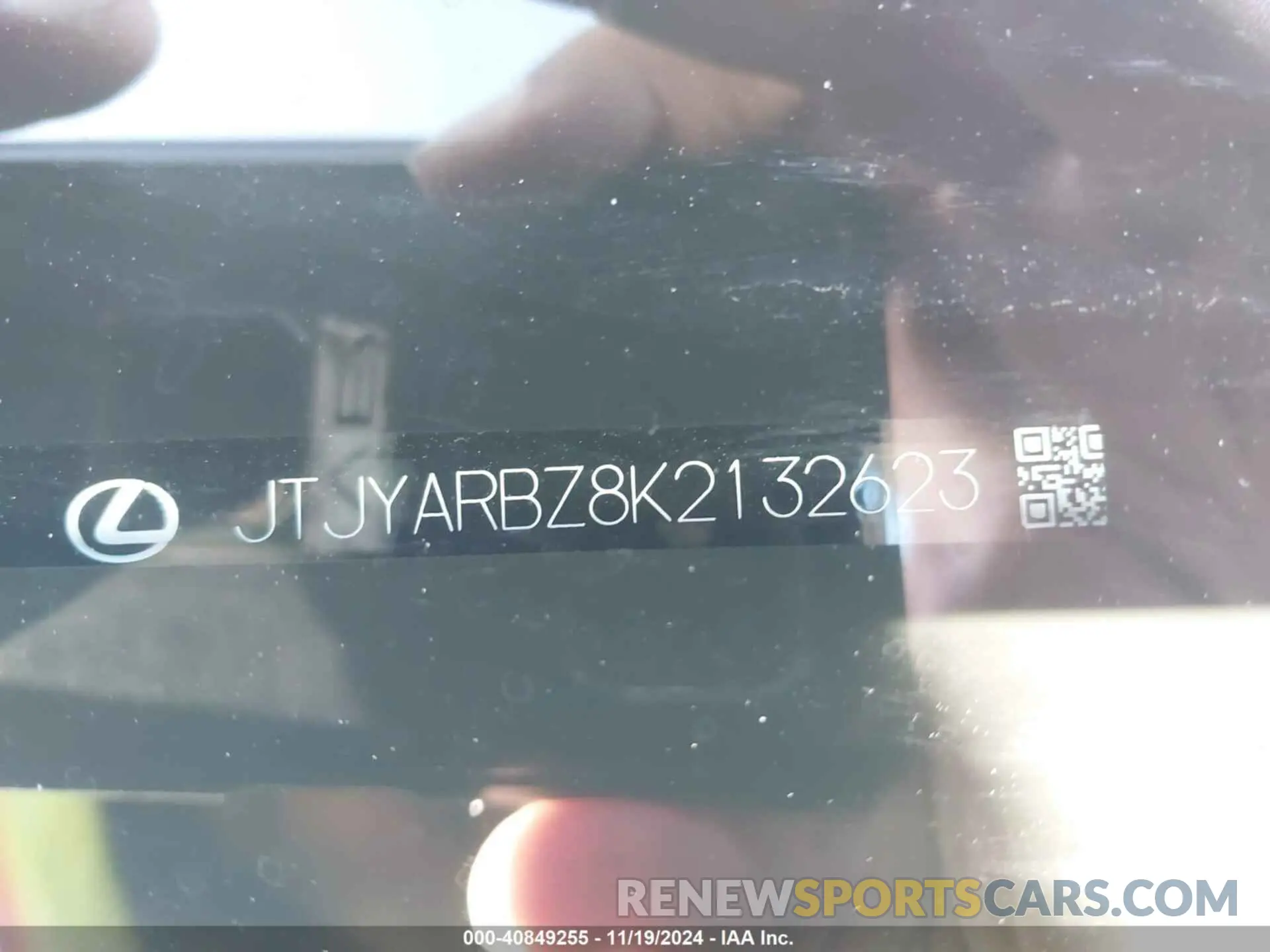 9 Photograph of a damaged car JTJYARBZ8K2132623 LEXUS NX 300 2019
