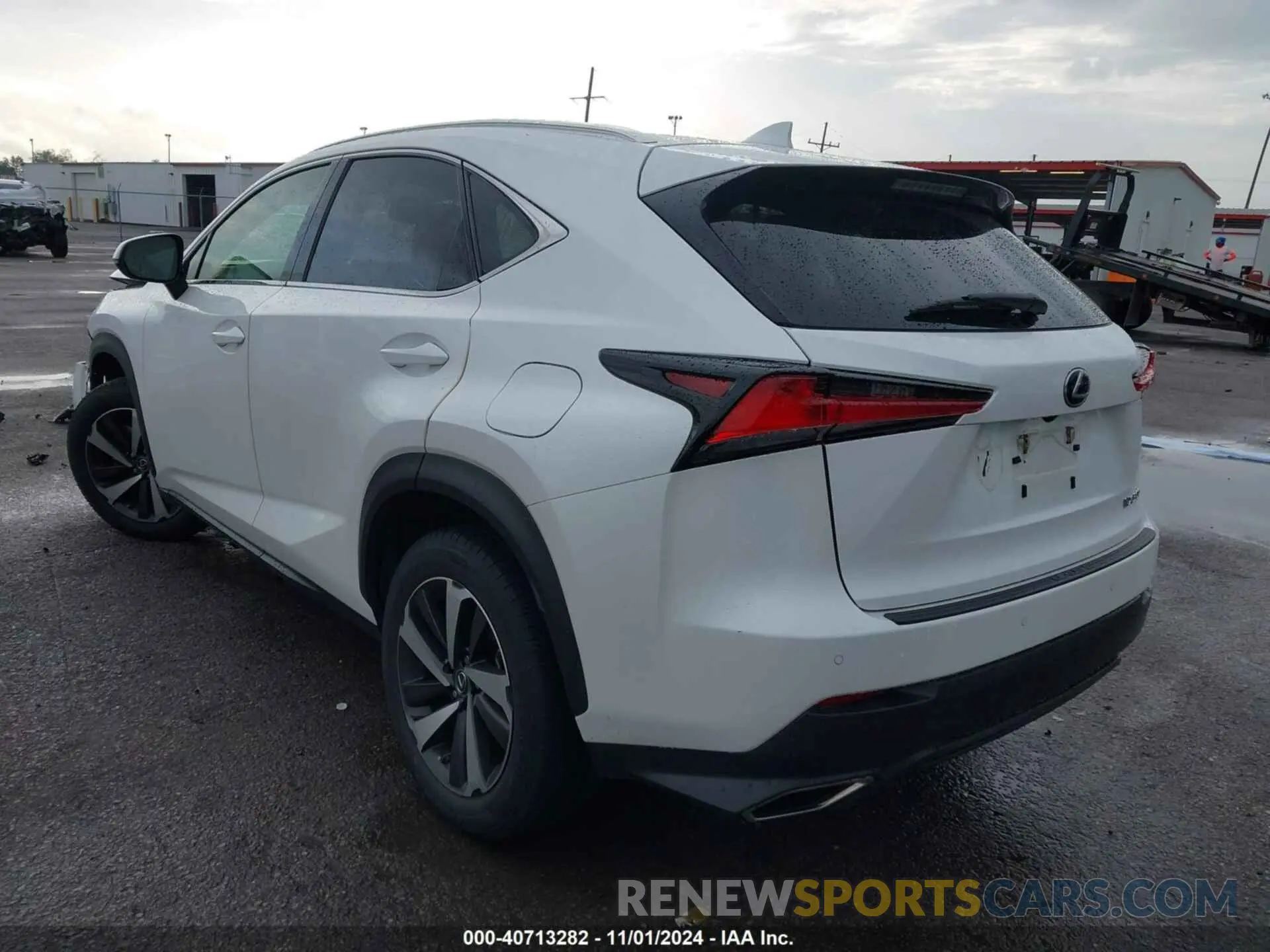 3 Photograph of a damaged car JTJYARBZ8K2153052 LEXUS NX 300 2019